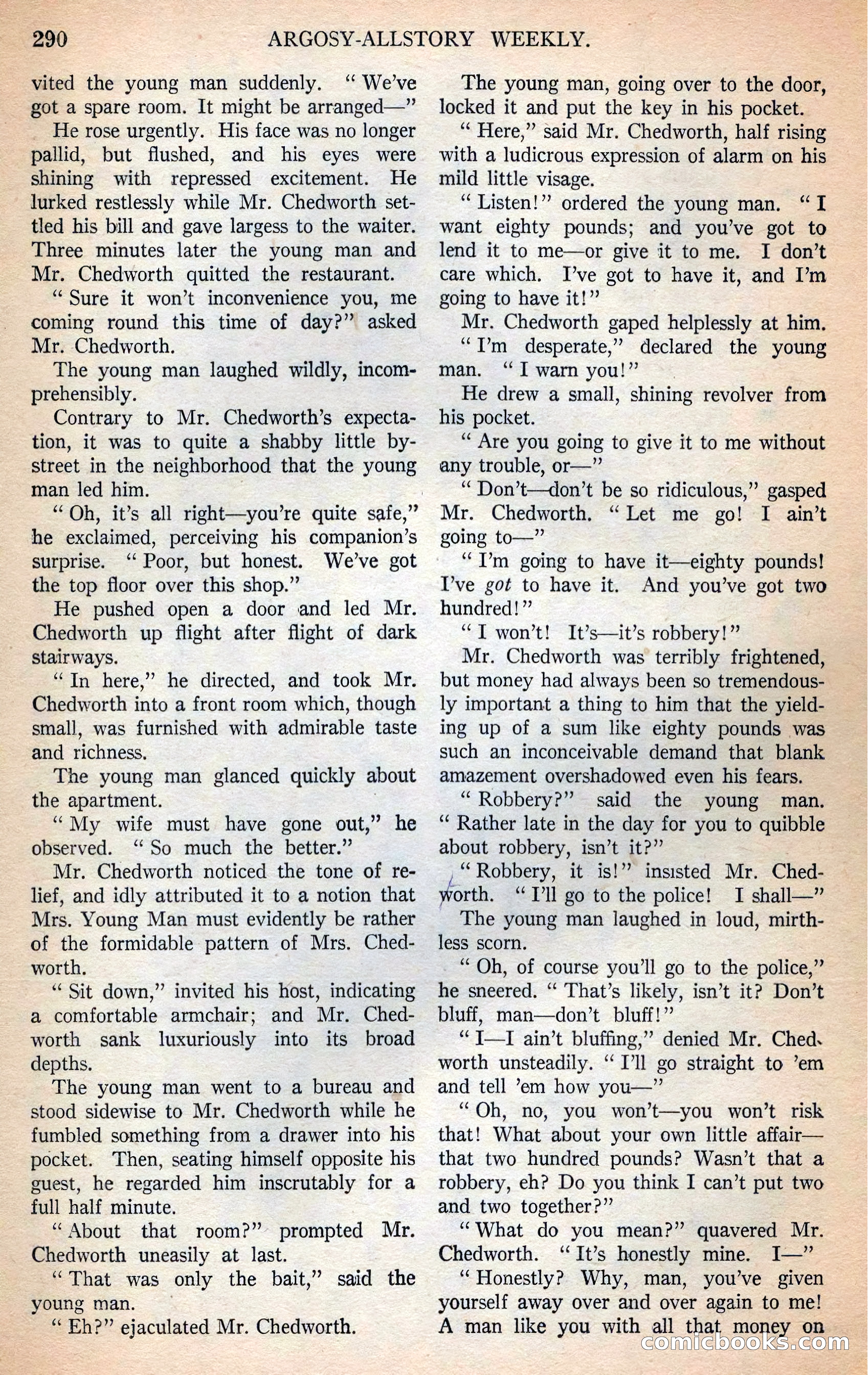 Argosy All-Story Weekly — page 134 of 166