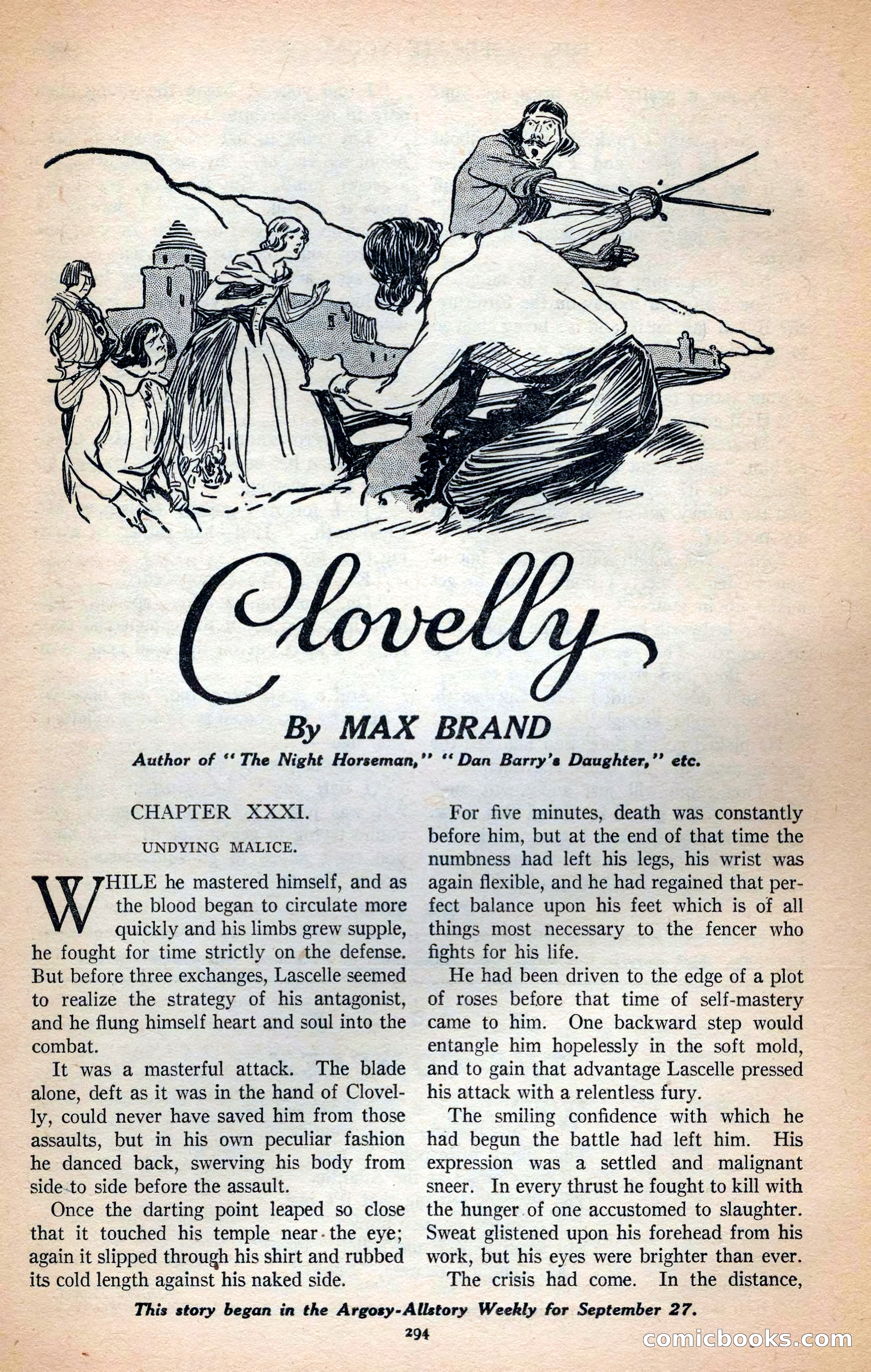 Argosy All-Story Weekly — page 138 of 166