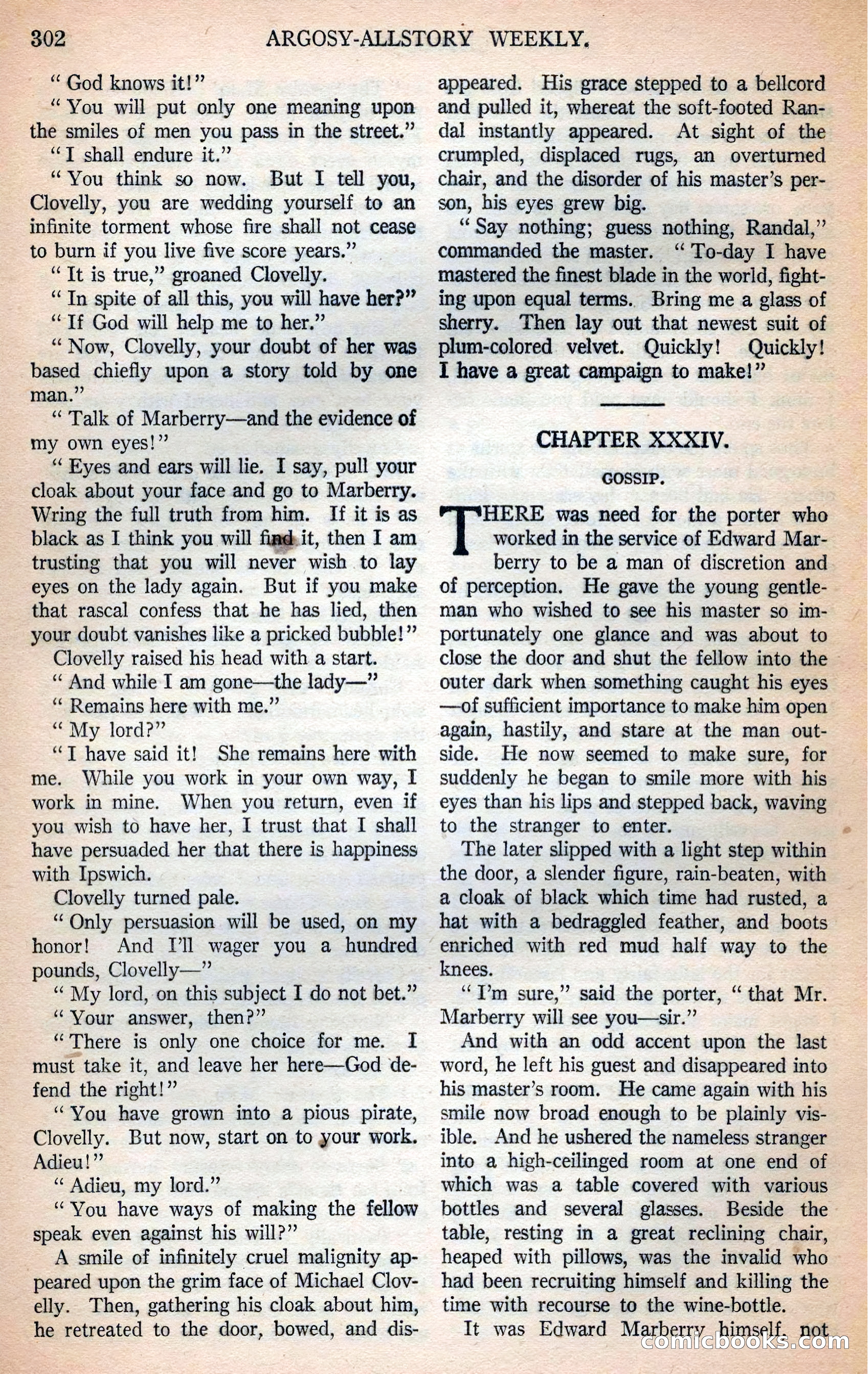 Argosy All-Story Weekly — page 146 of 166