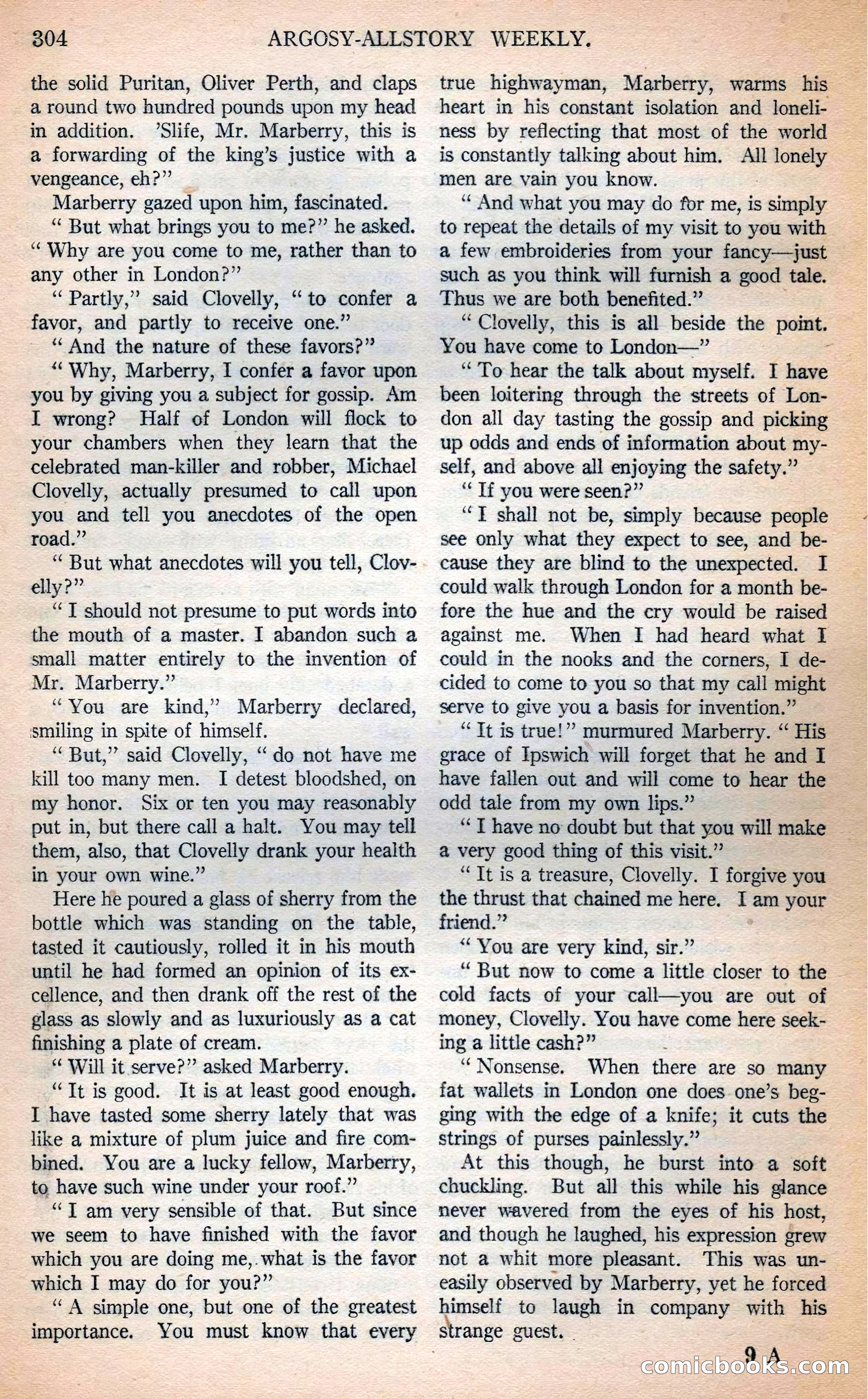 Argosy All-Story Weekly — page 148 of 166