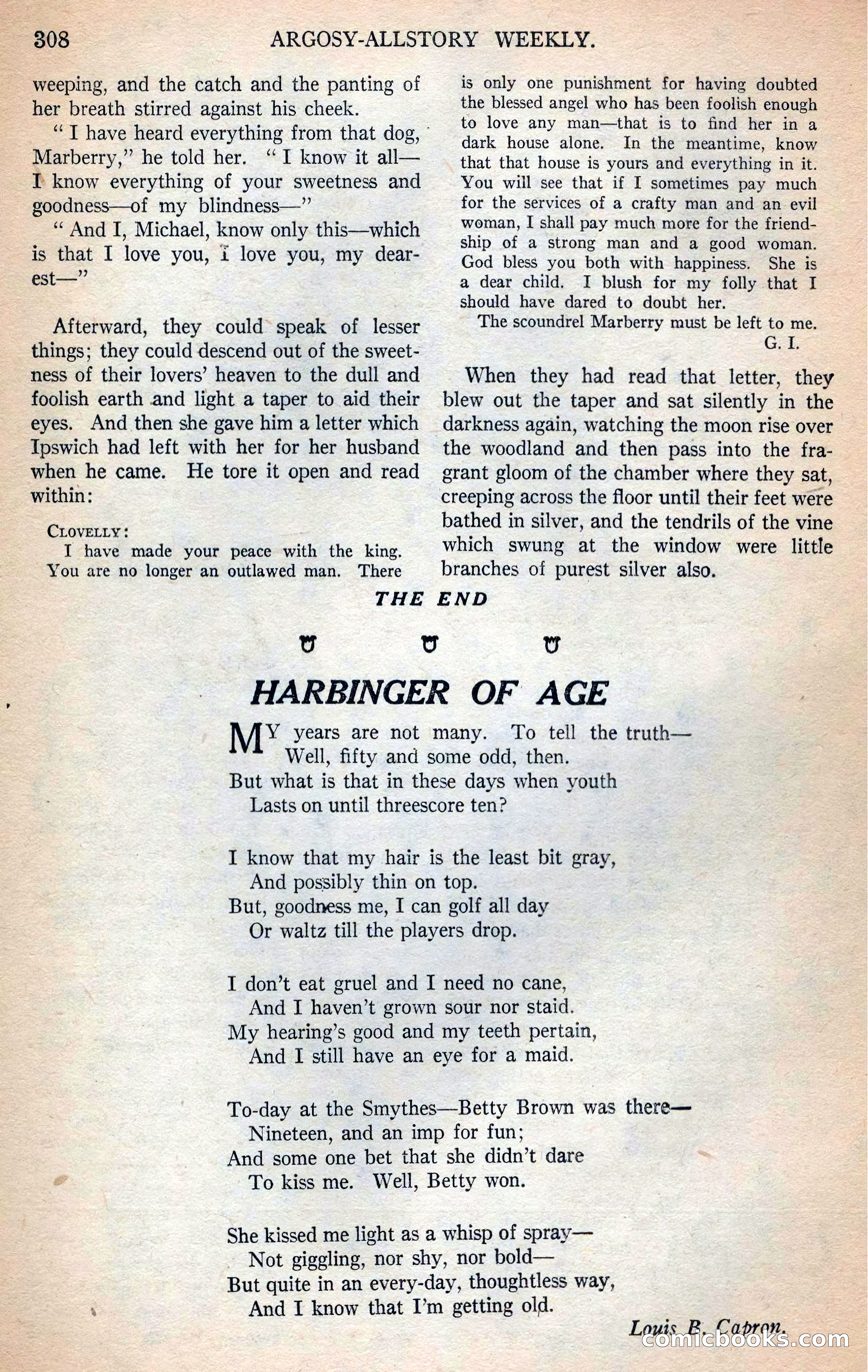 Argosy All-Story Weekly — page 152 of 166