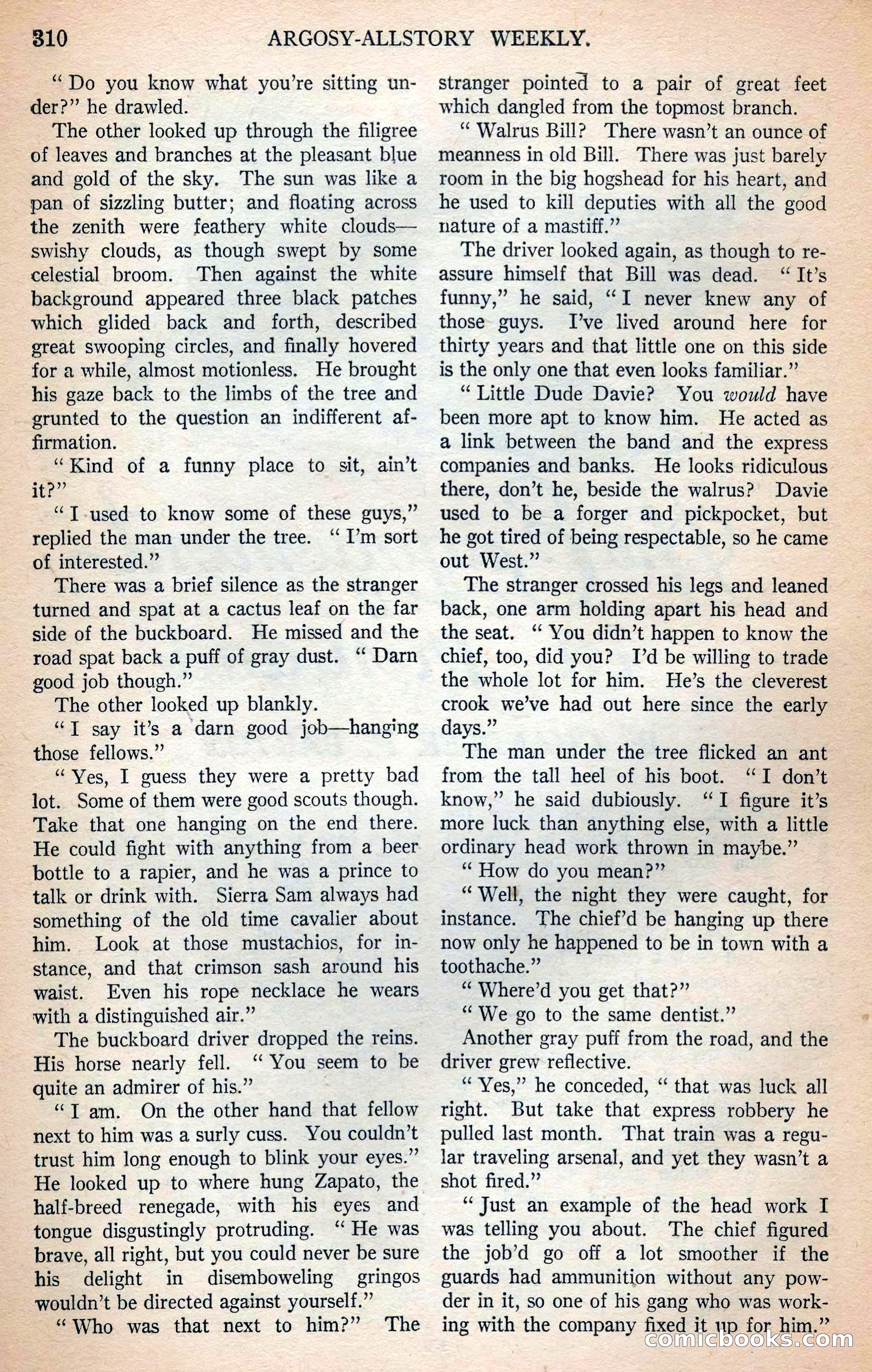 Argosy All-Story Weekly — page 154 of 166