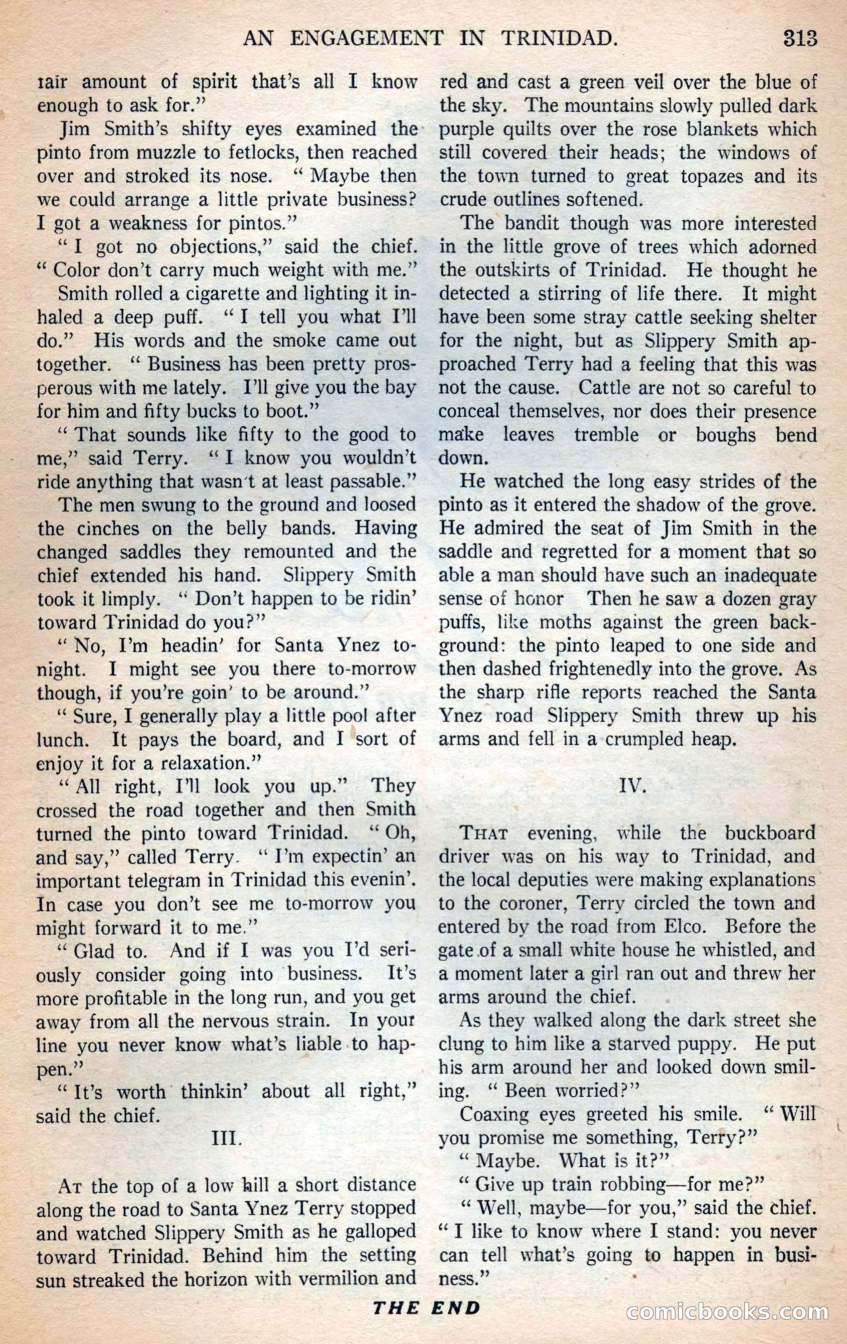 Argosy All-Story Weekly — page 157 of 166