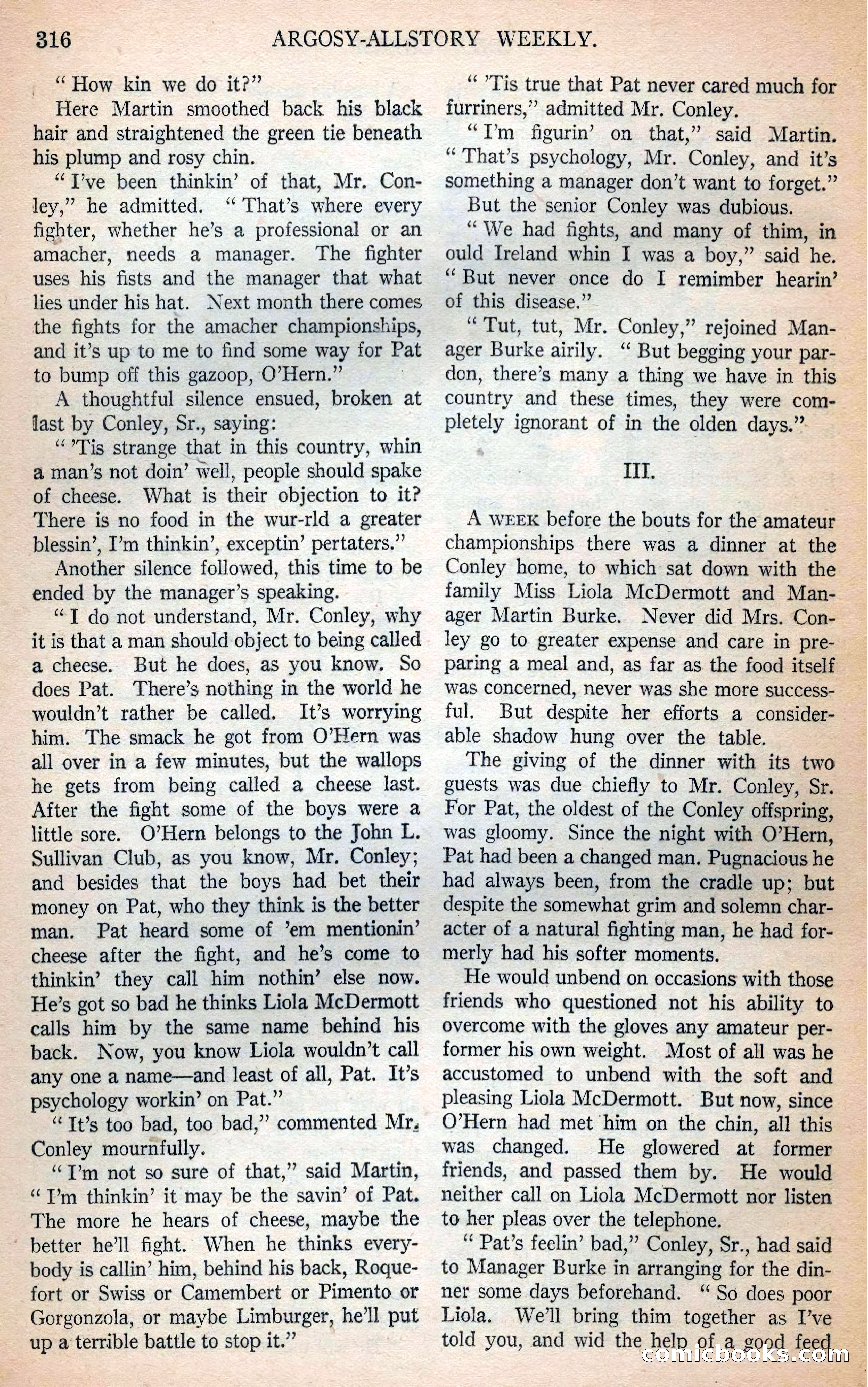 Argosy All-Story Weekly — page 160 of 166