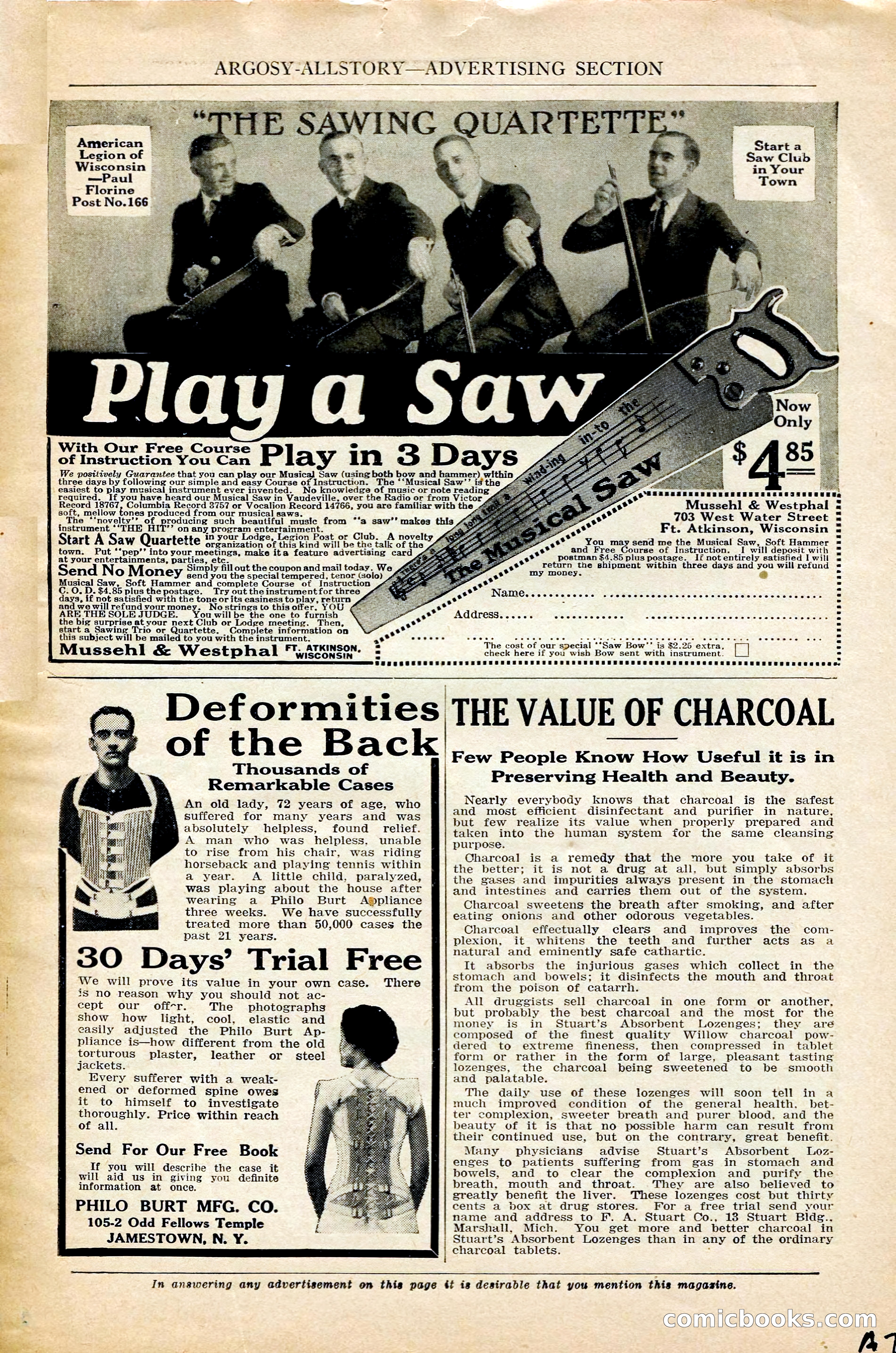 Argosy All-Story Weekly, February 7, 1925 — page 9 of 184