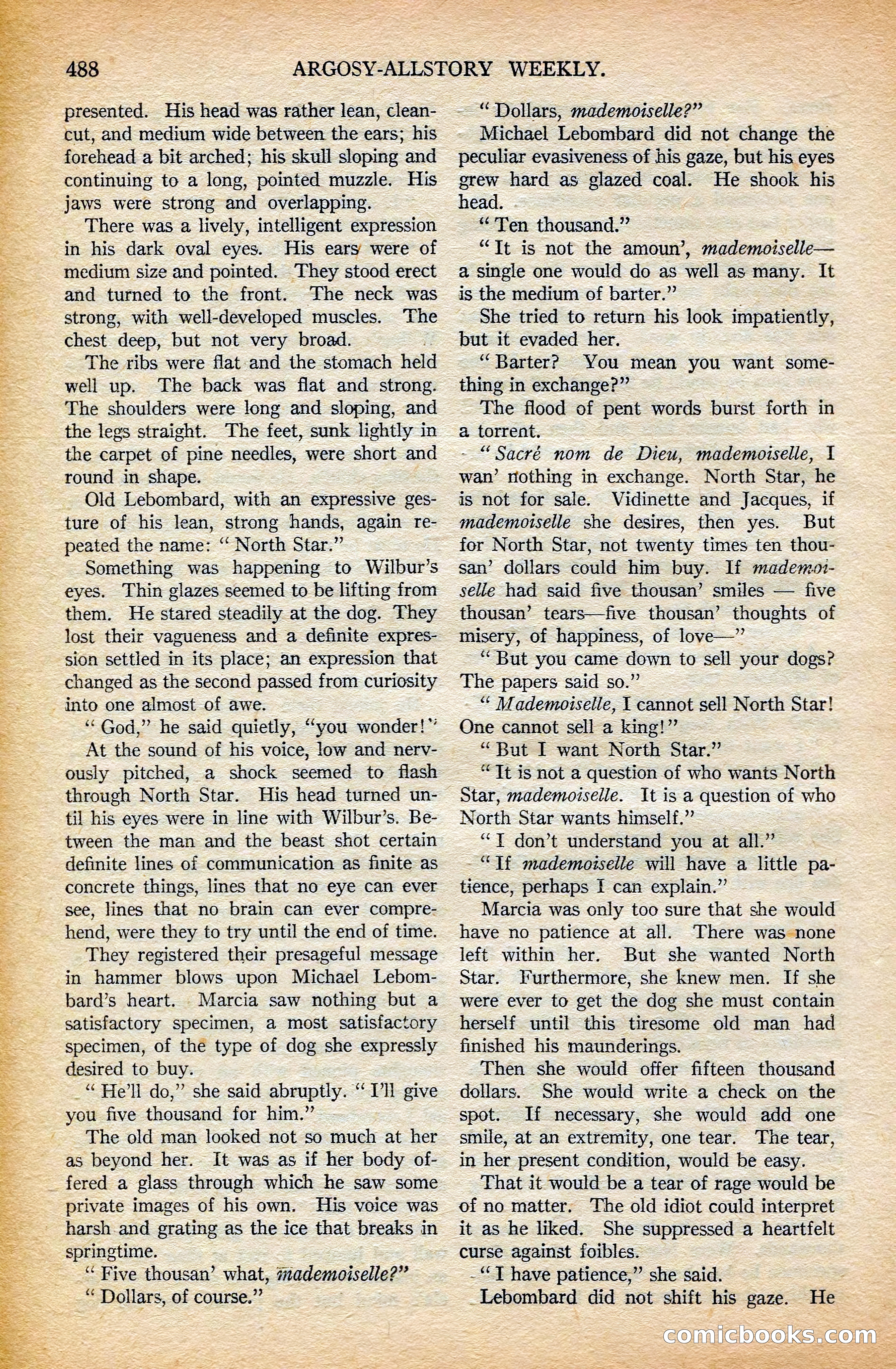 Argosy All-Story Weekly, February 7, 1925 — page 18 of 184