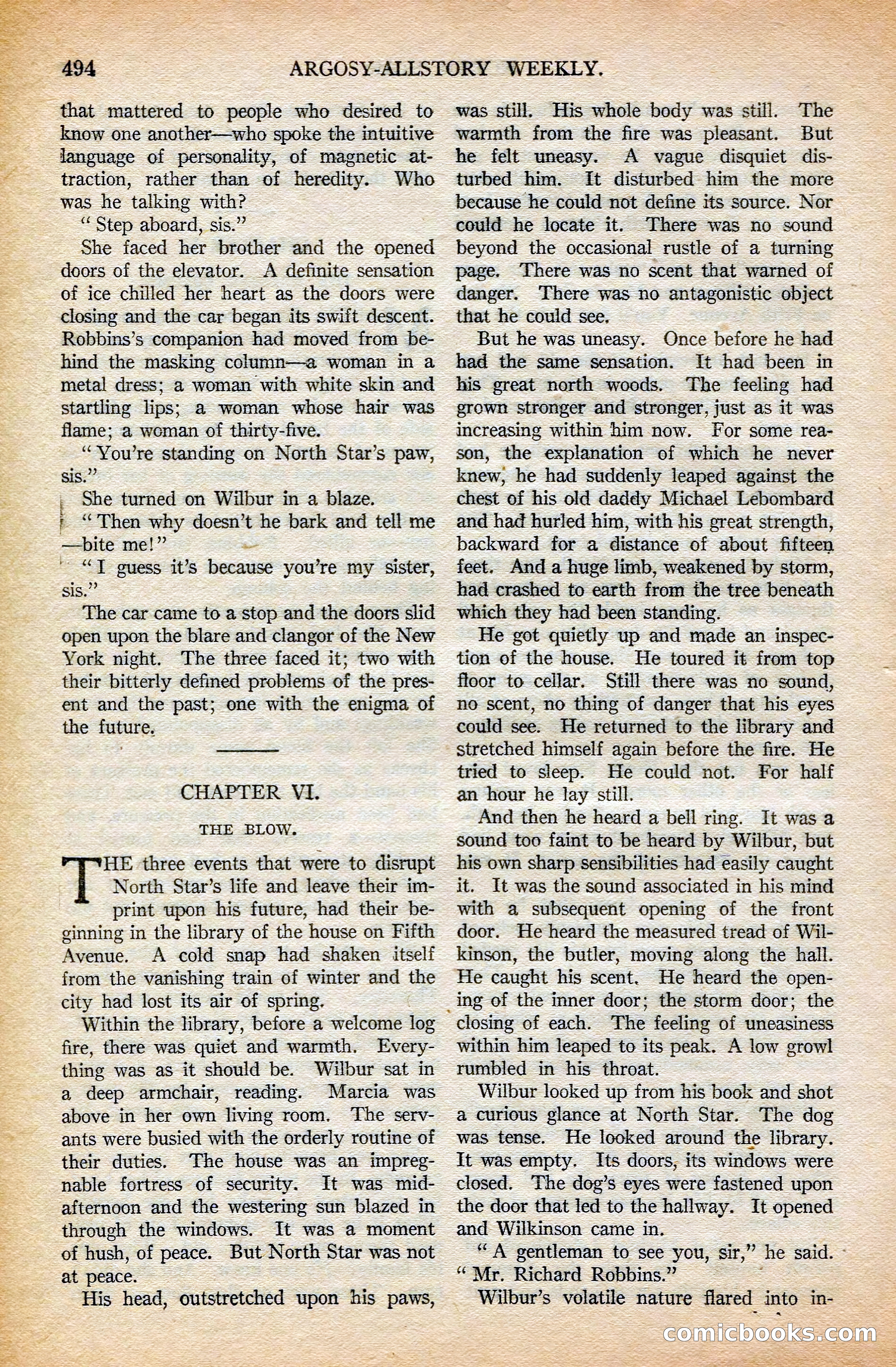 Argosy All-Story Weekly, February 7, 1925 — page 24 of 184