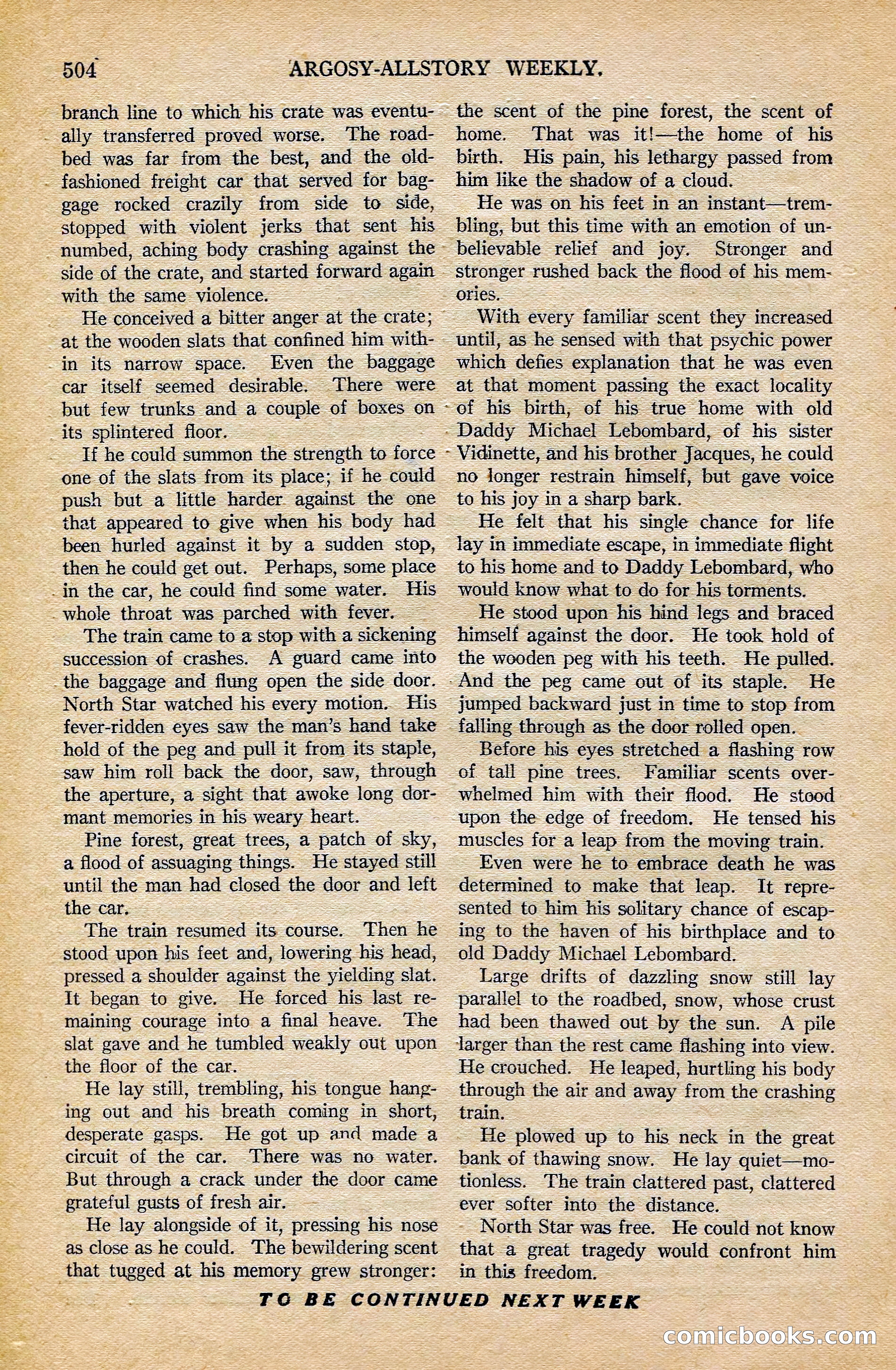 Argosy All-Story Weekly, February 7, 1925 — page 34 of 184