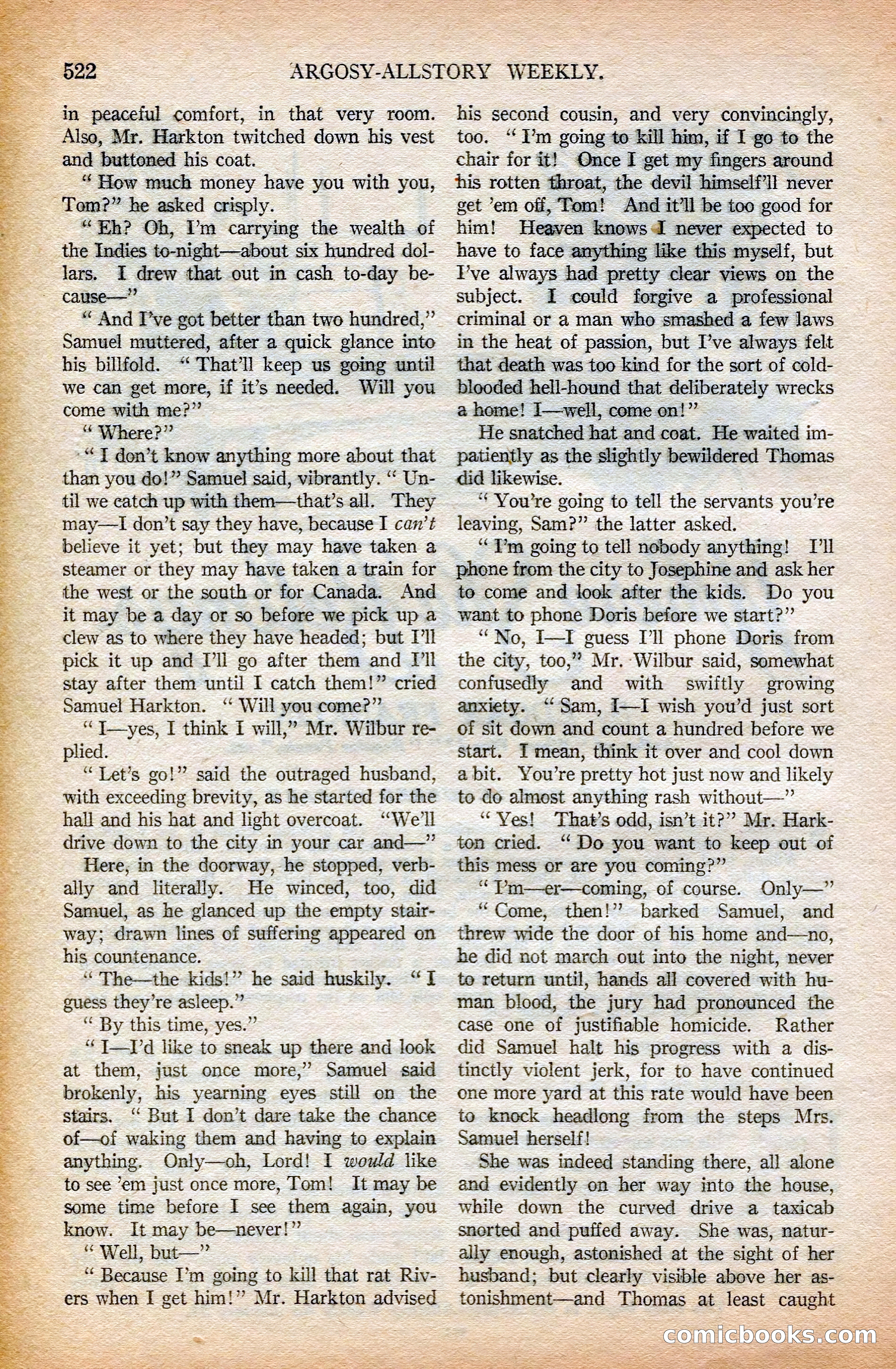 Argosy All-Story Weekly, February 7, 1925 — page 52 of 184