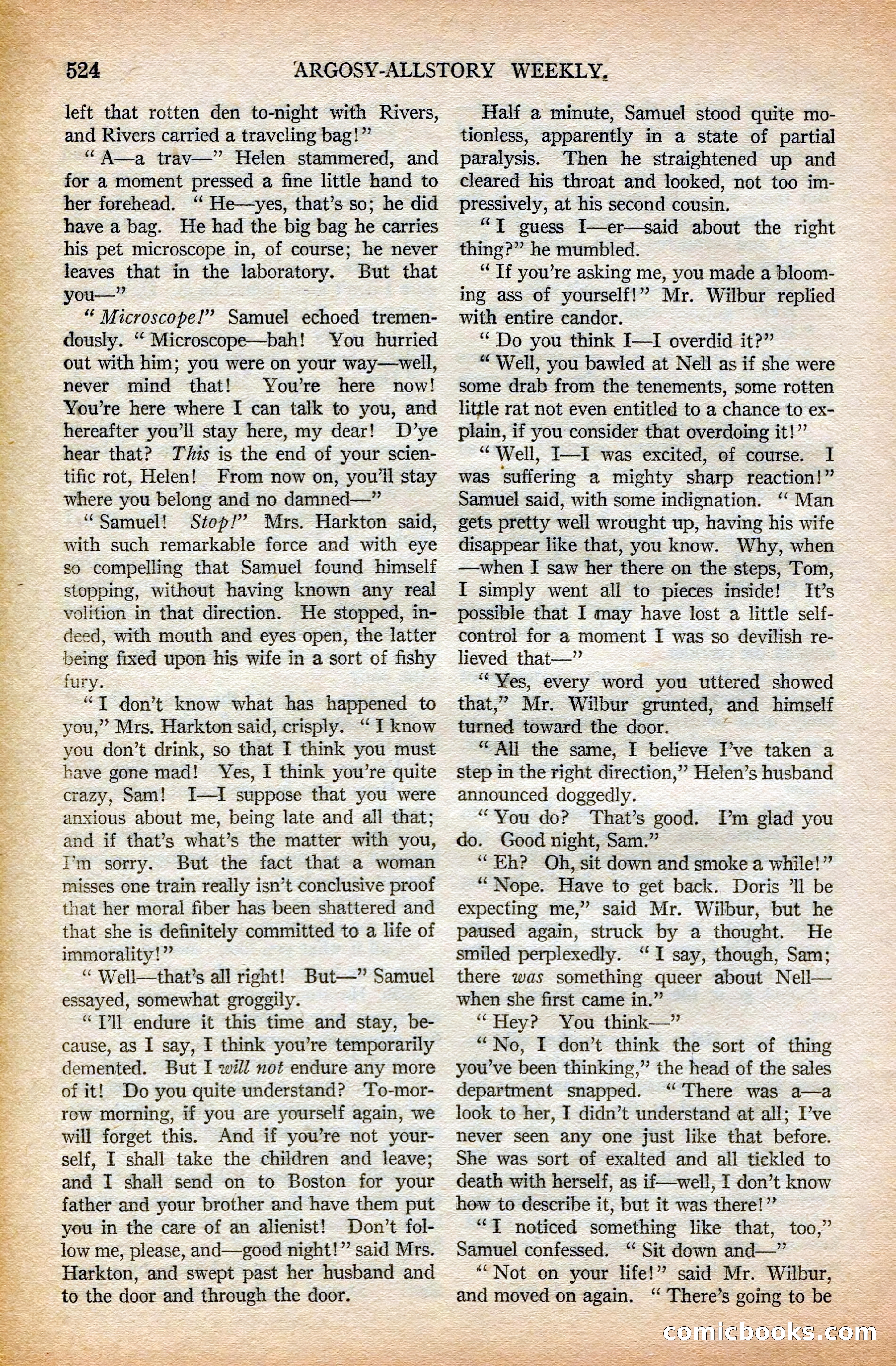 Argosy All-Story Weekly, February 7, 1925 — page 54 of 184