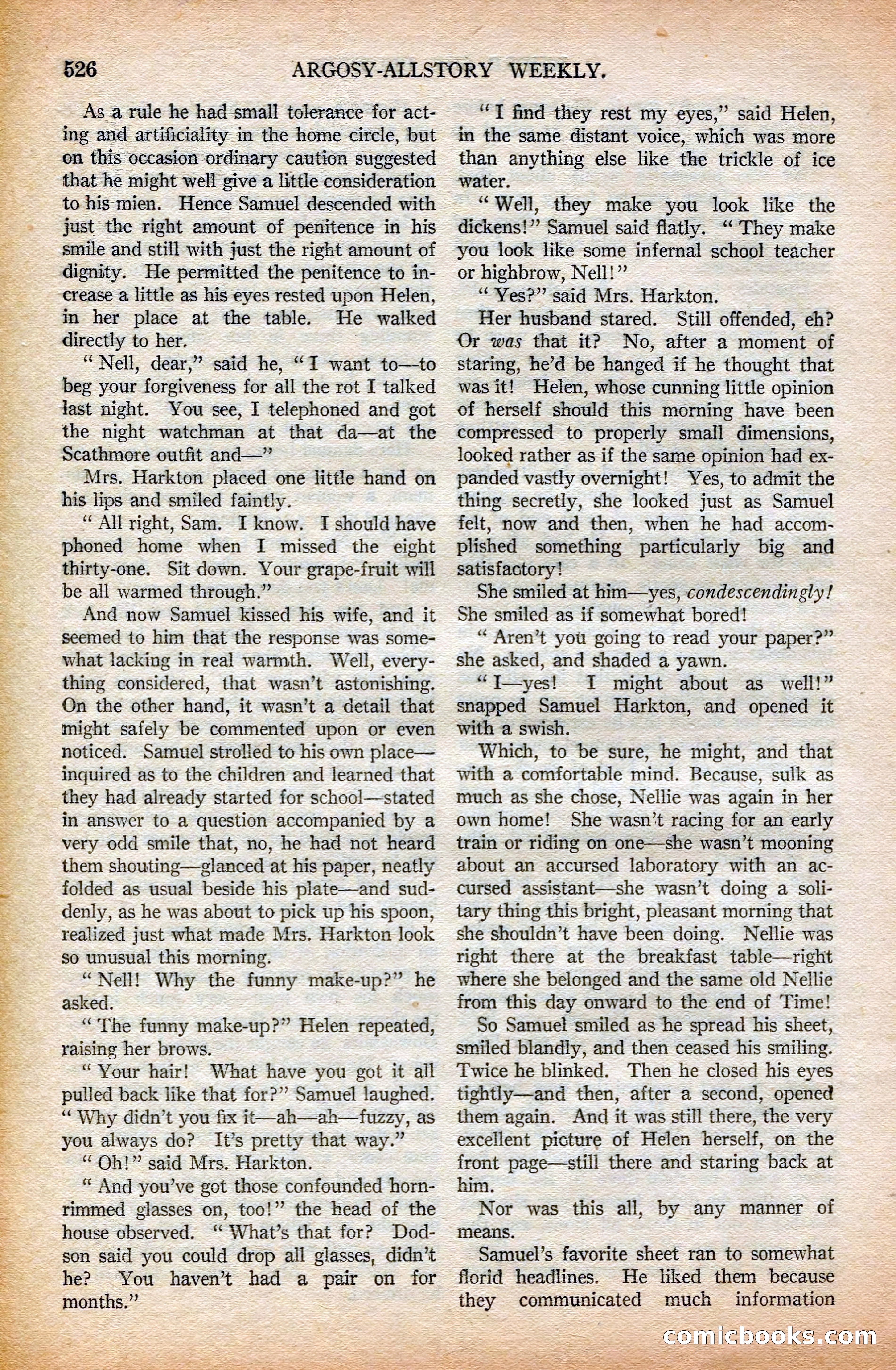 Argosy All-Story Weekly, February 7, 1925 — page 56 of 184