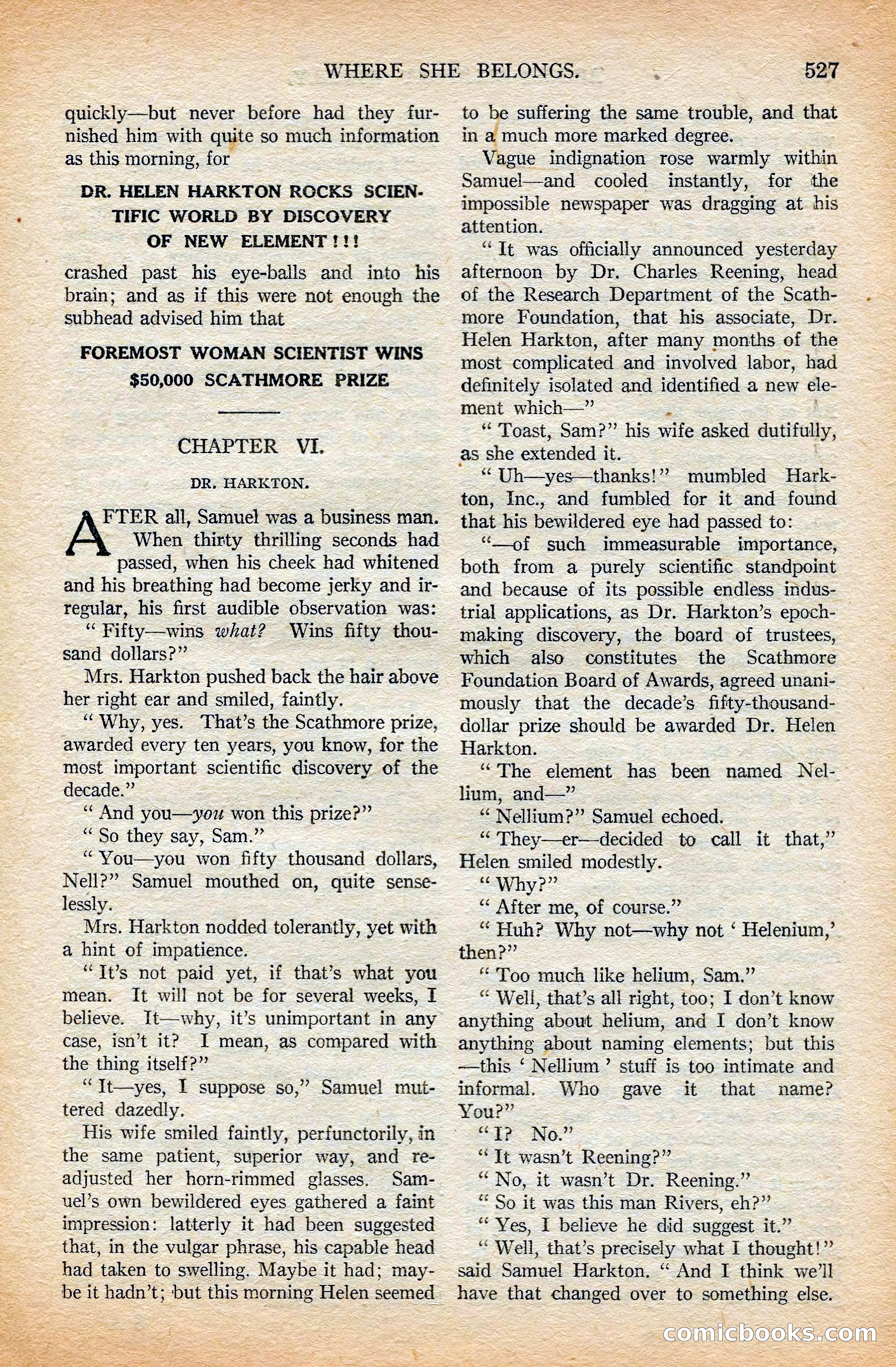 Argosy All-Story Weekly, February 7, 1925 — page 57 of 184