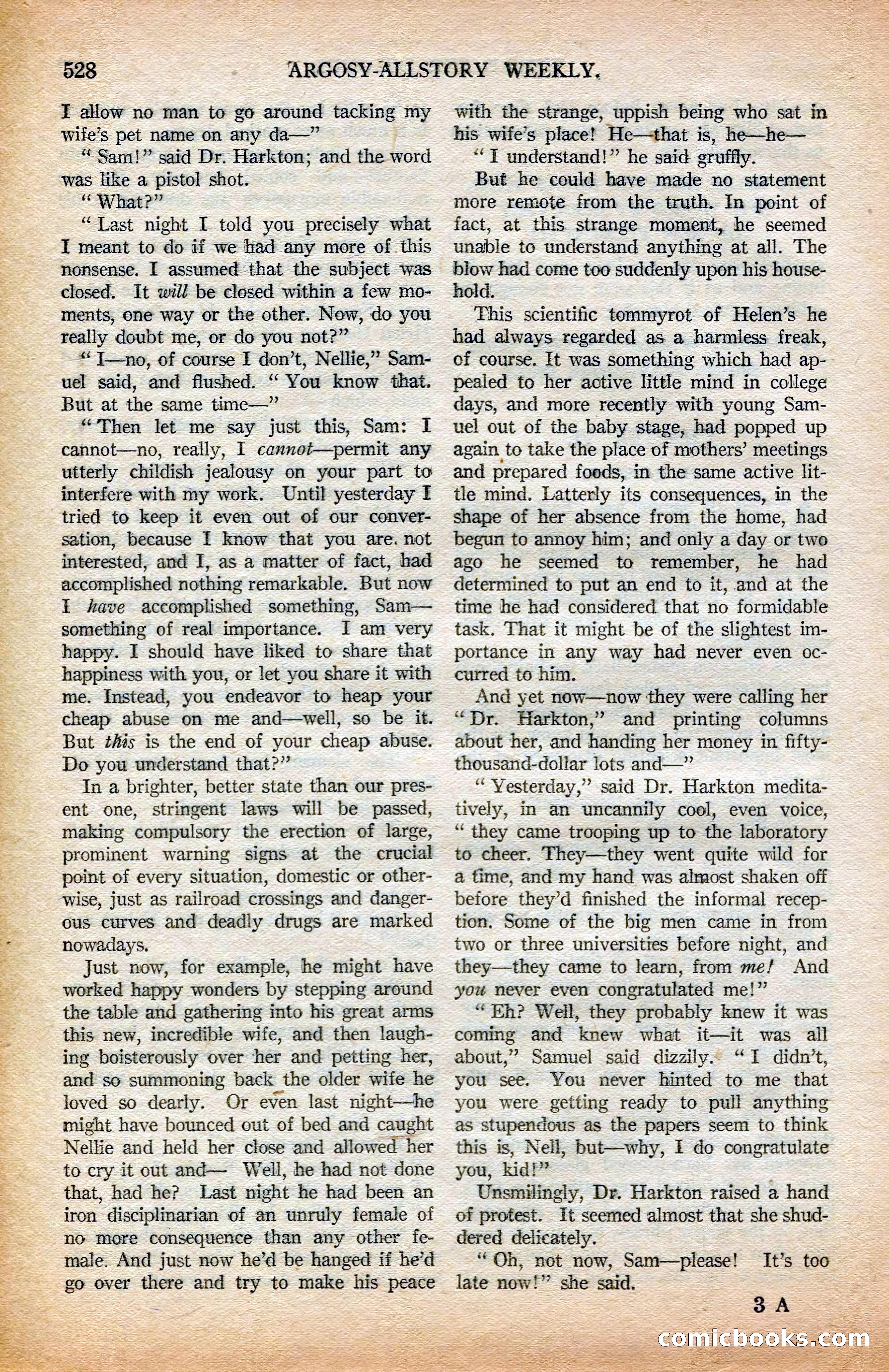 Argosy All-Story Weekly, February 7, 1925 — page 58 of 184