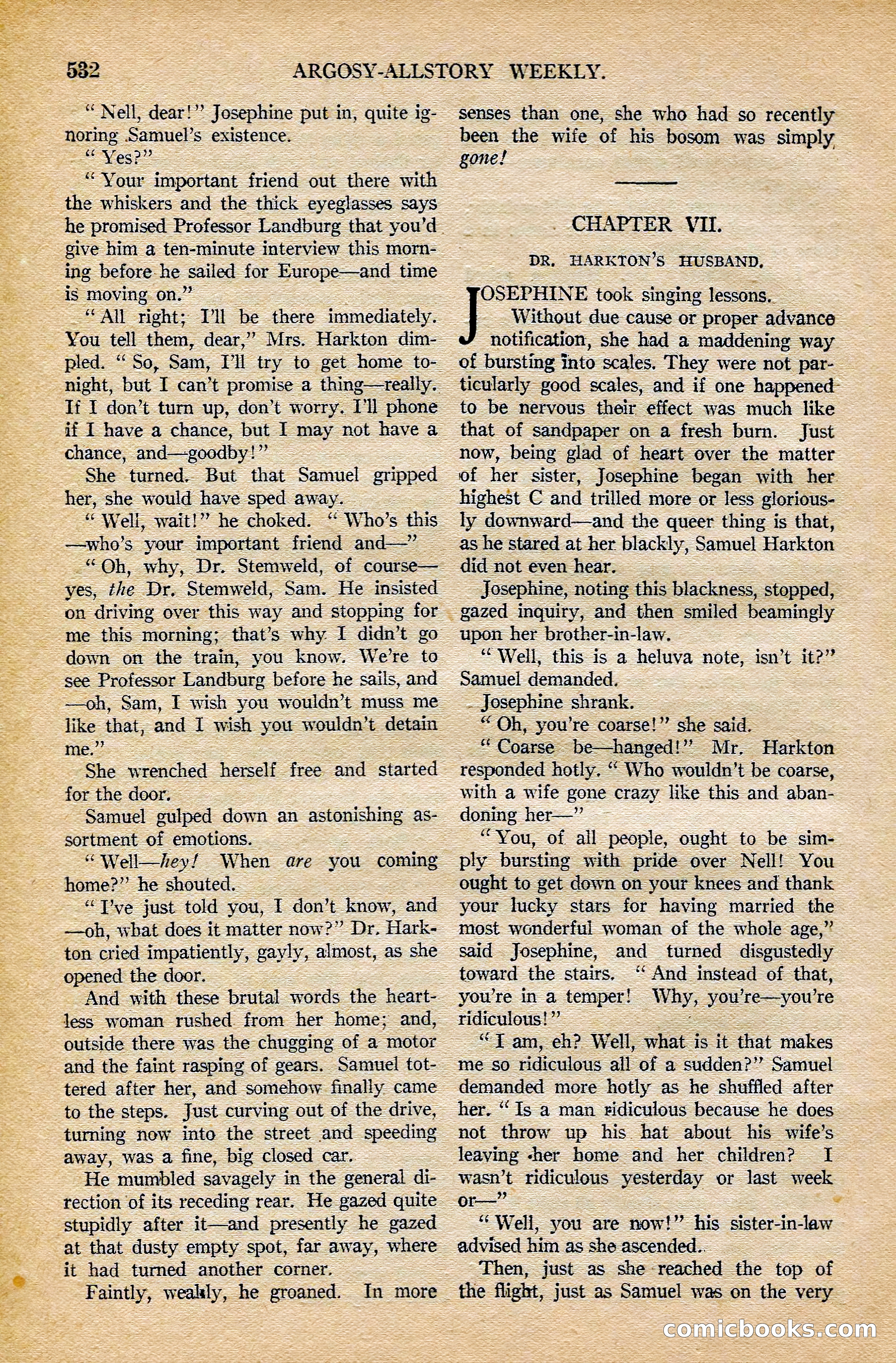 Argosy All-Story Weekly, February 7, 1925 — page 62 of 184