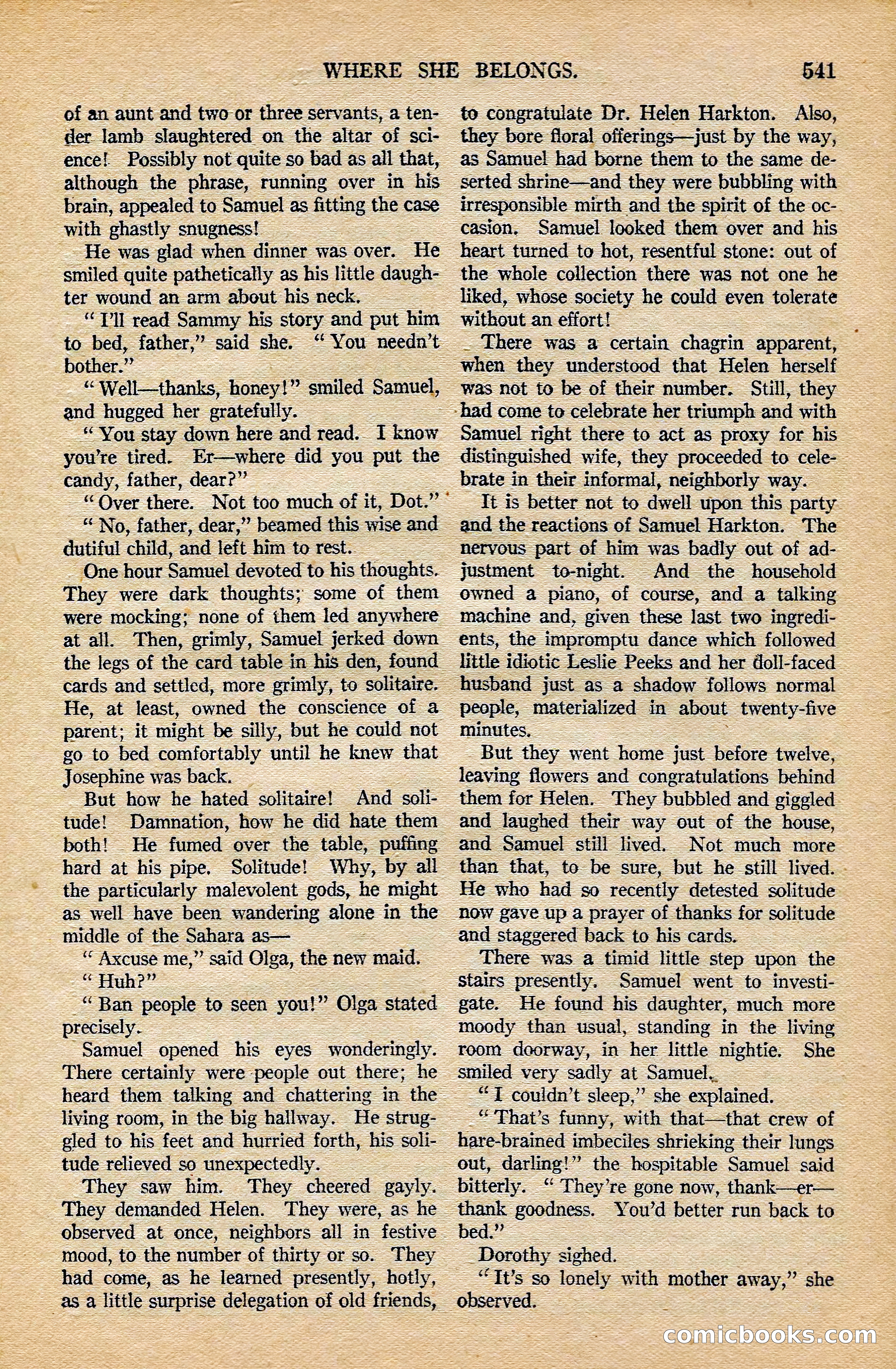 Argosy All-Story Weekly, February 7, 1925 — page 71 of 184
