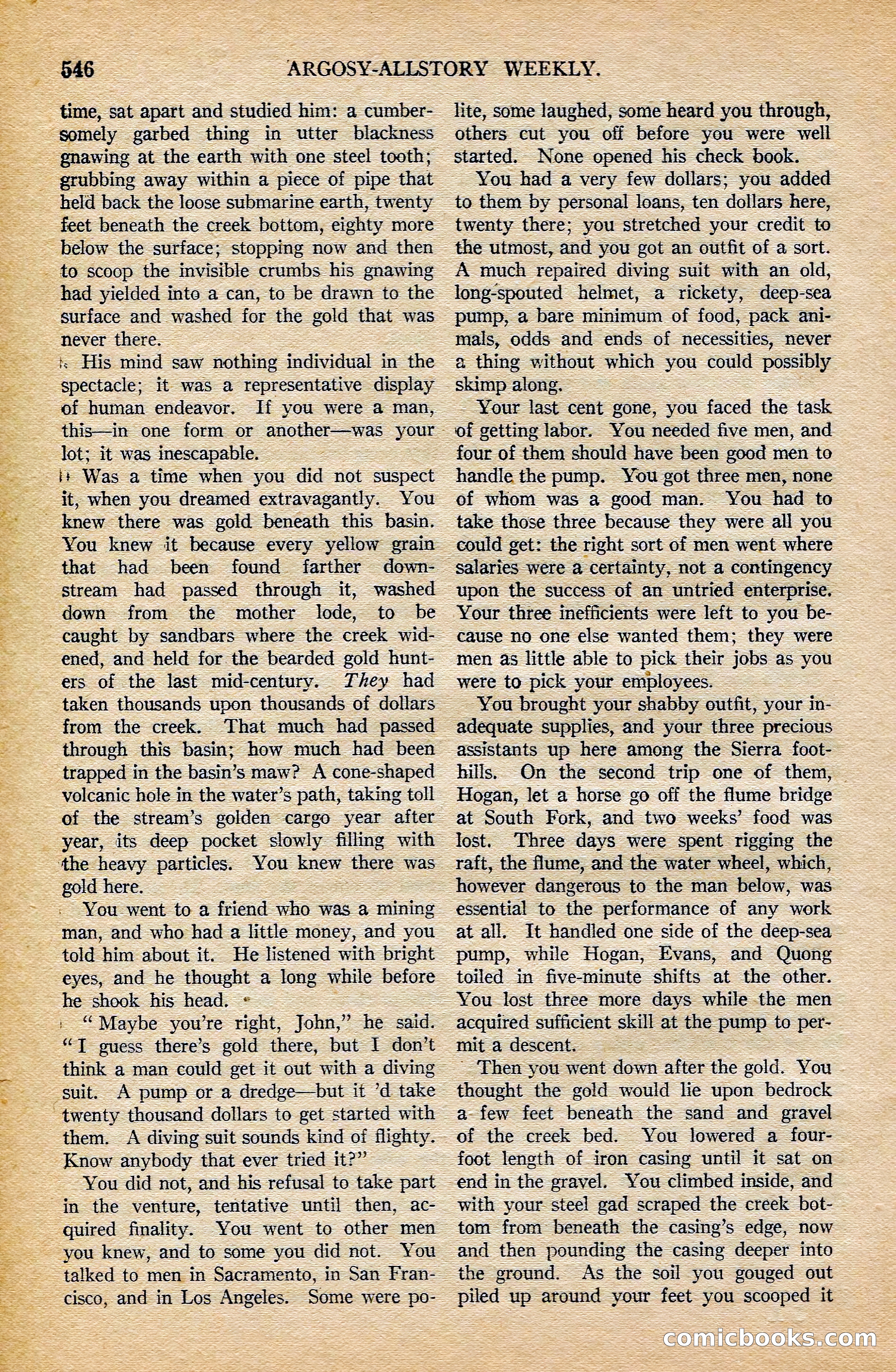 Argosy All-Story Weekly, February 7, 1925 — page 76 of 184