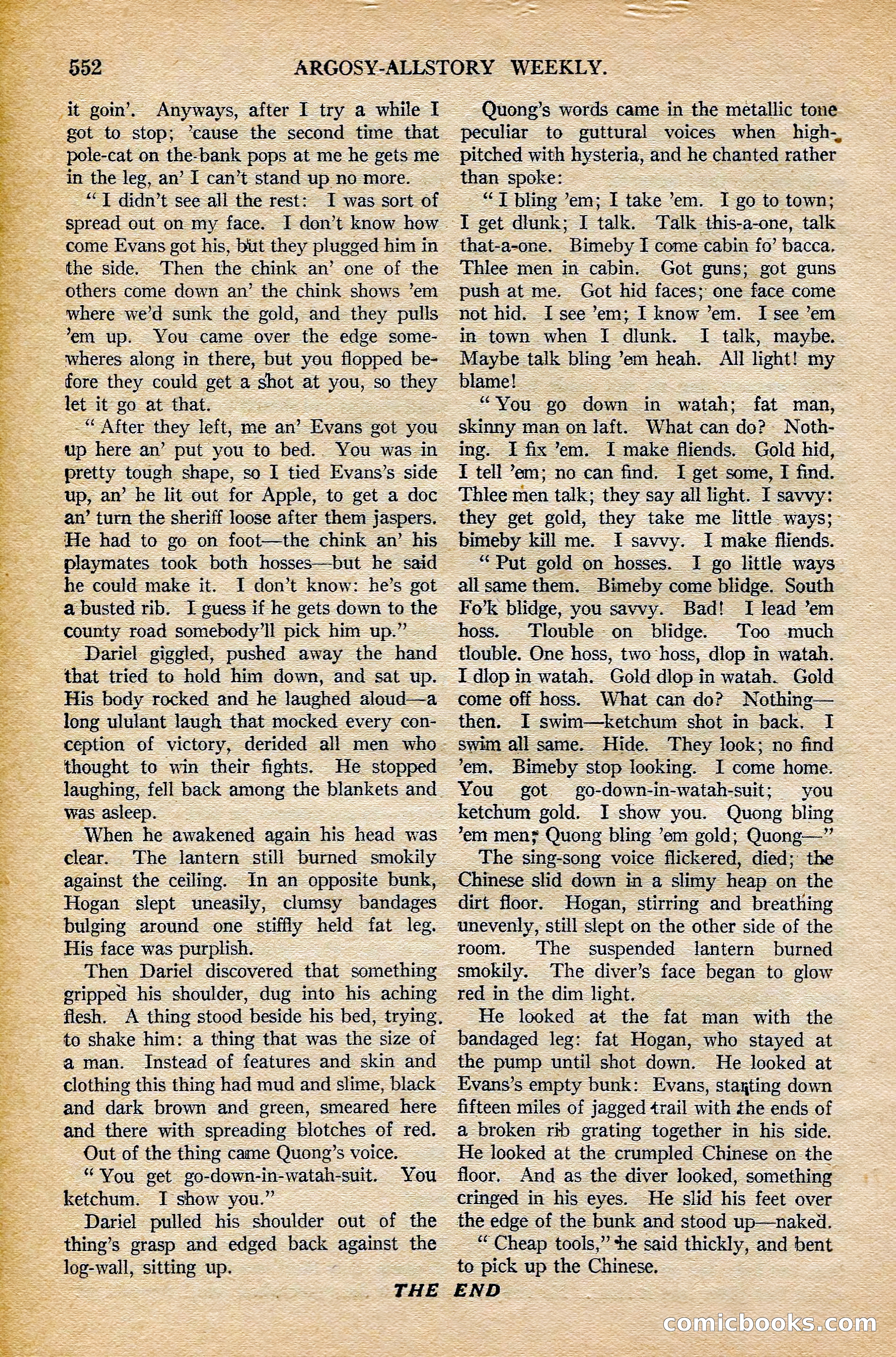 Argosy All-Story Weekly, February 7, 1925 — page 82 of 184