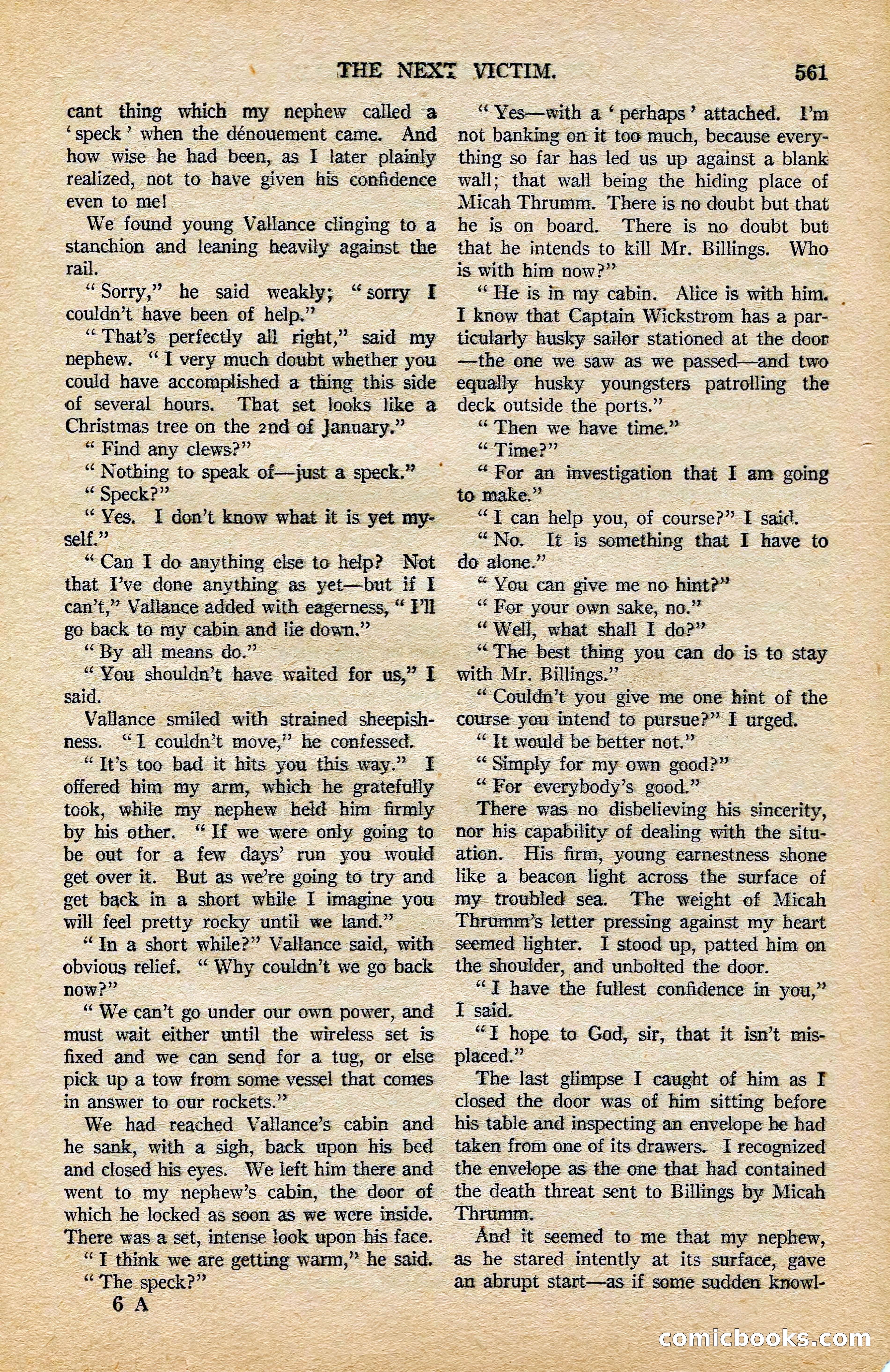 Argosy All-Story Weekly, February 7, 1925 — page 91 of 184
