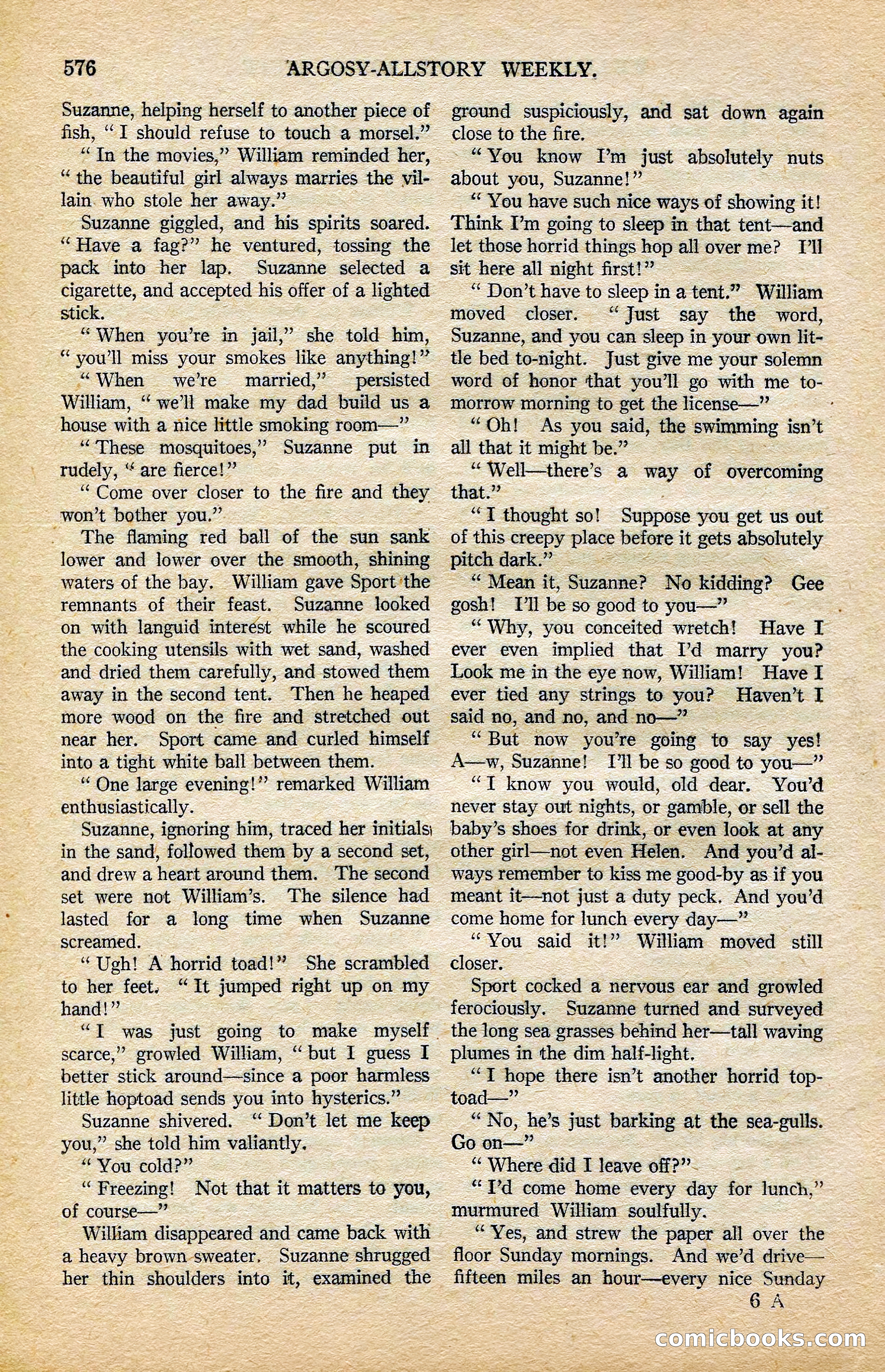 Argosy All-Story Weekly, February 7, 1925 — page 106 of 184