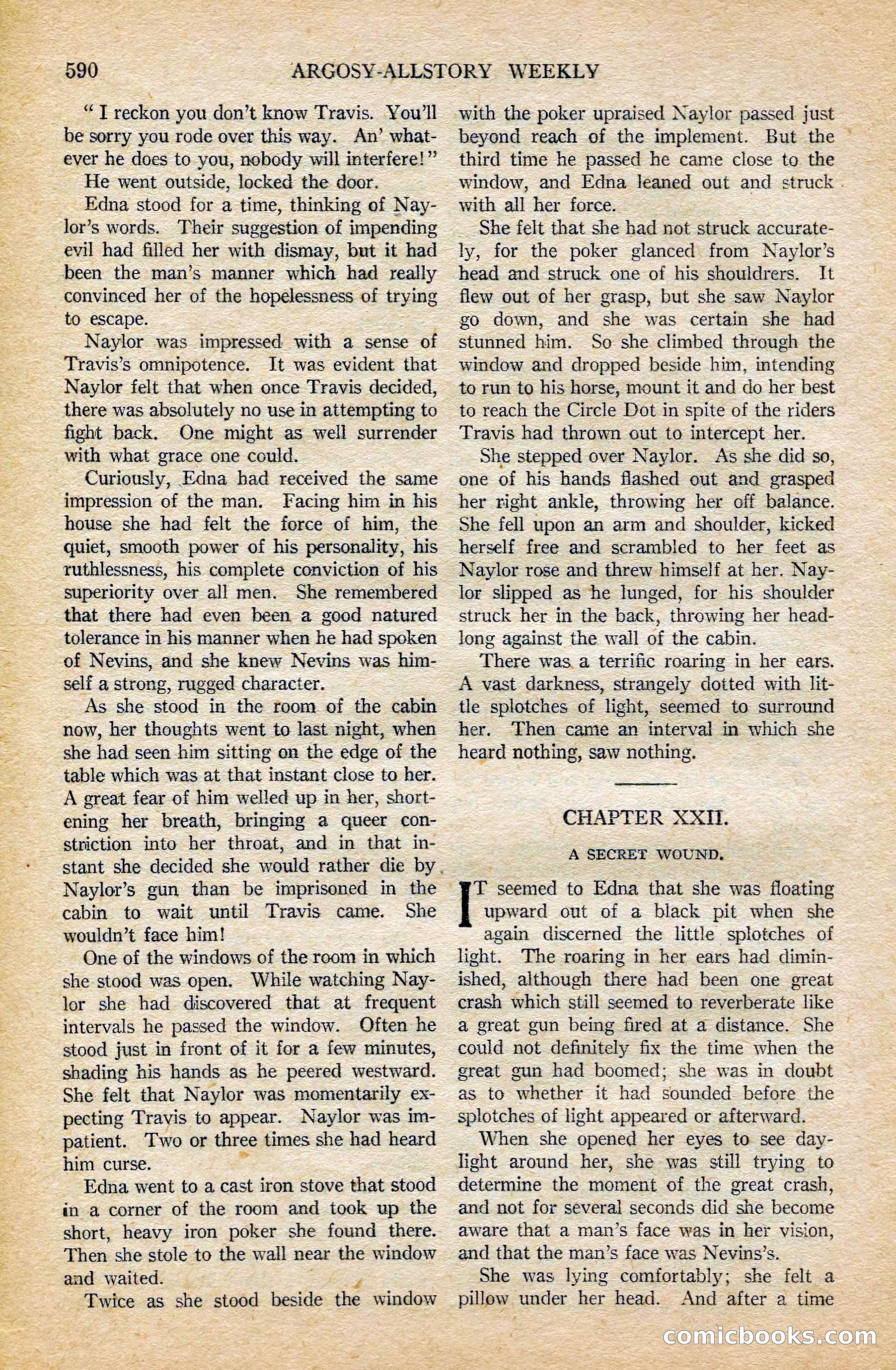 Argosy All-Story Weekly, February 7, 1925 — page 120 of 184