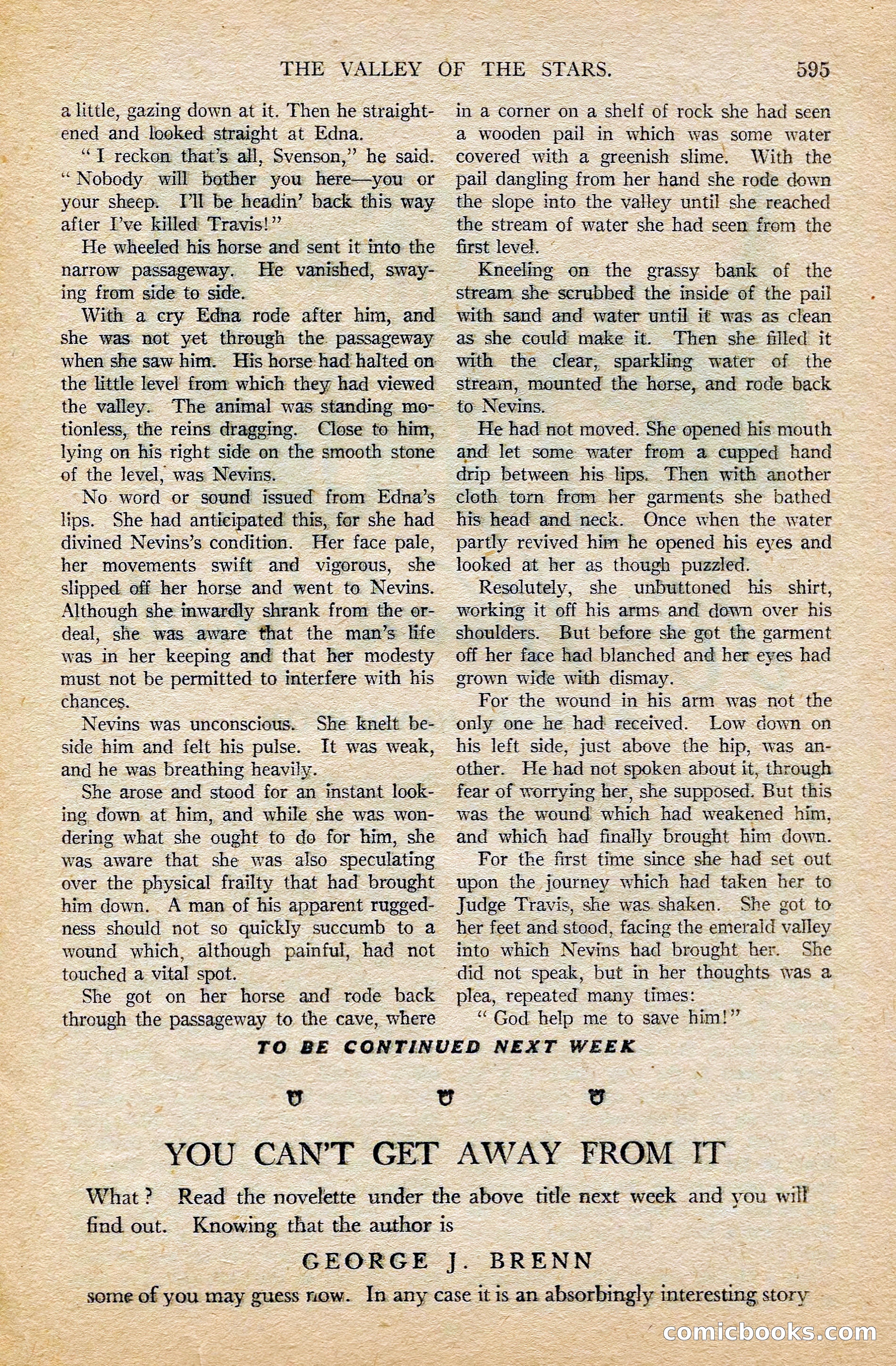 Argosy All-Story Weekly, February 7, 1925 — page 125 of 184
