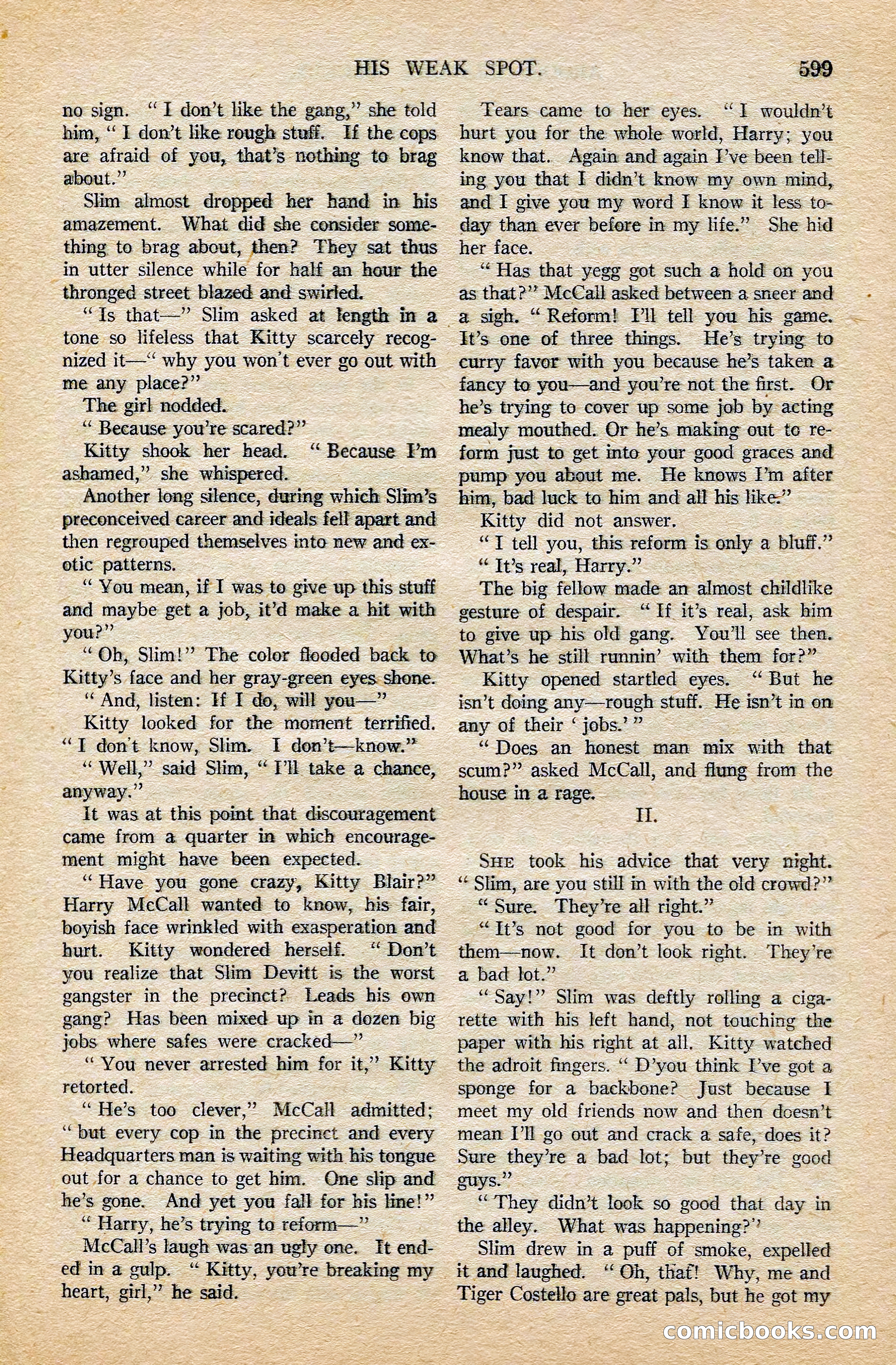 Argosy All-Story Weekly, February 7, 1925 — page 129 of 184