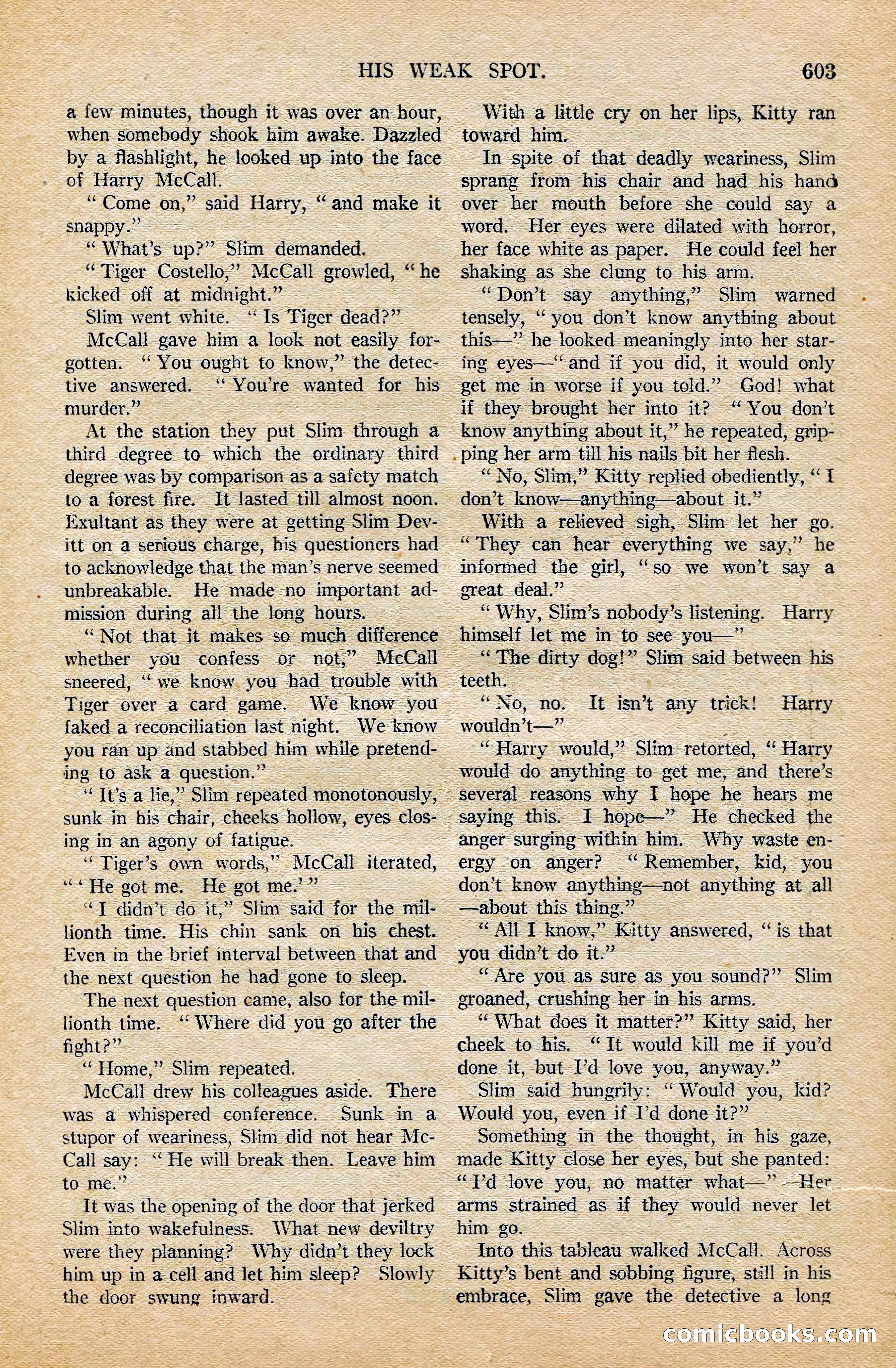 Argosy All-Story Weekly, February 7, 1925 — page 133 of 184