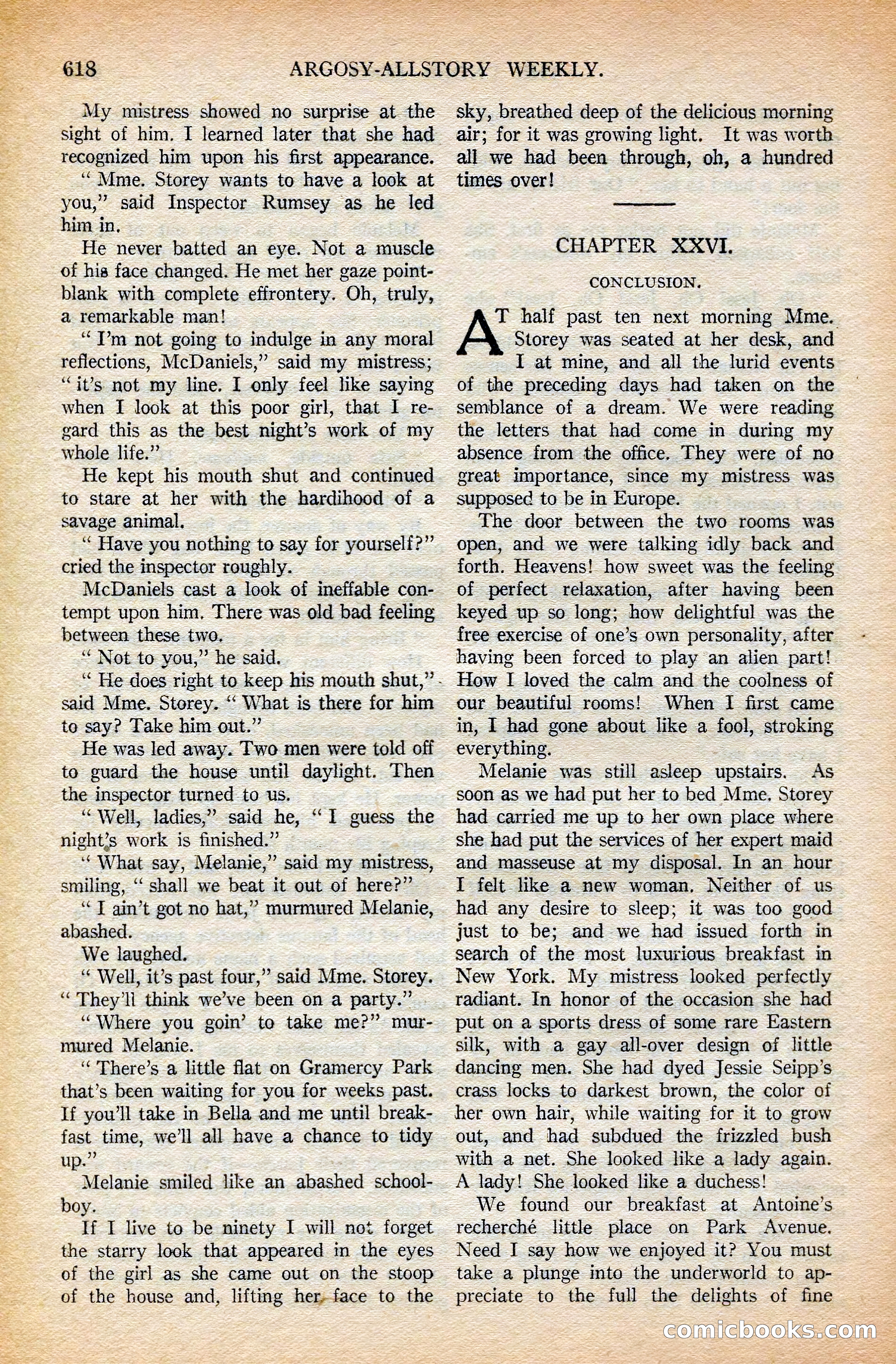 Argosy All-Story Weekly, February 7, 1925 — page 148 of 184