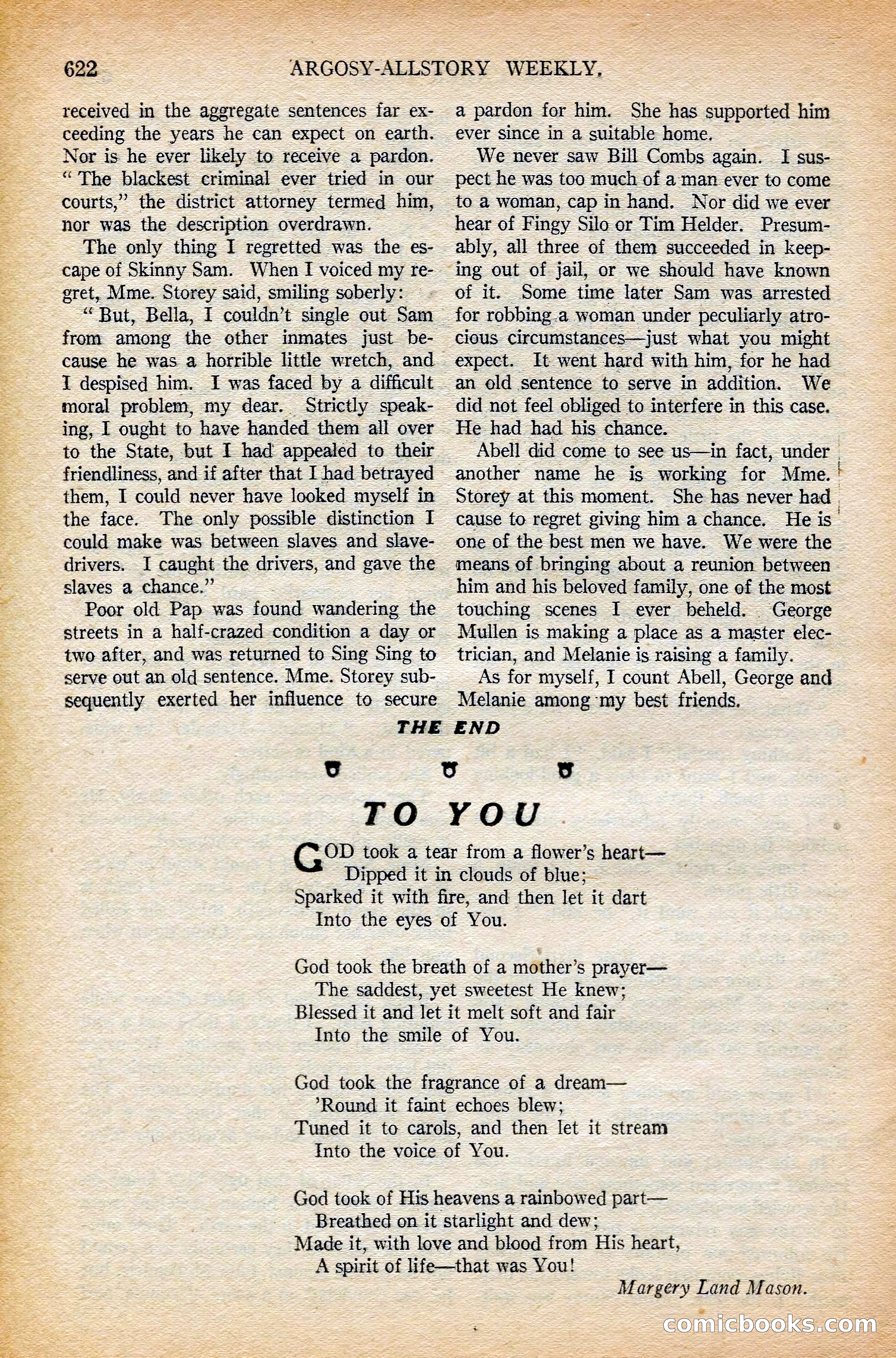 Argosy All-Story Weekly, February 7, 1925 — page 152 of 184