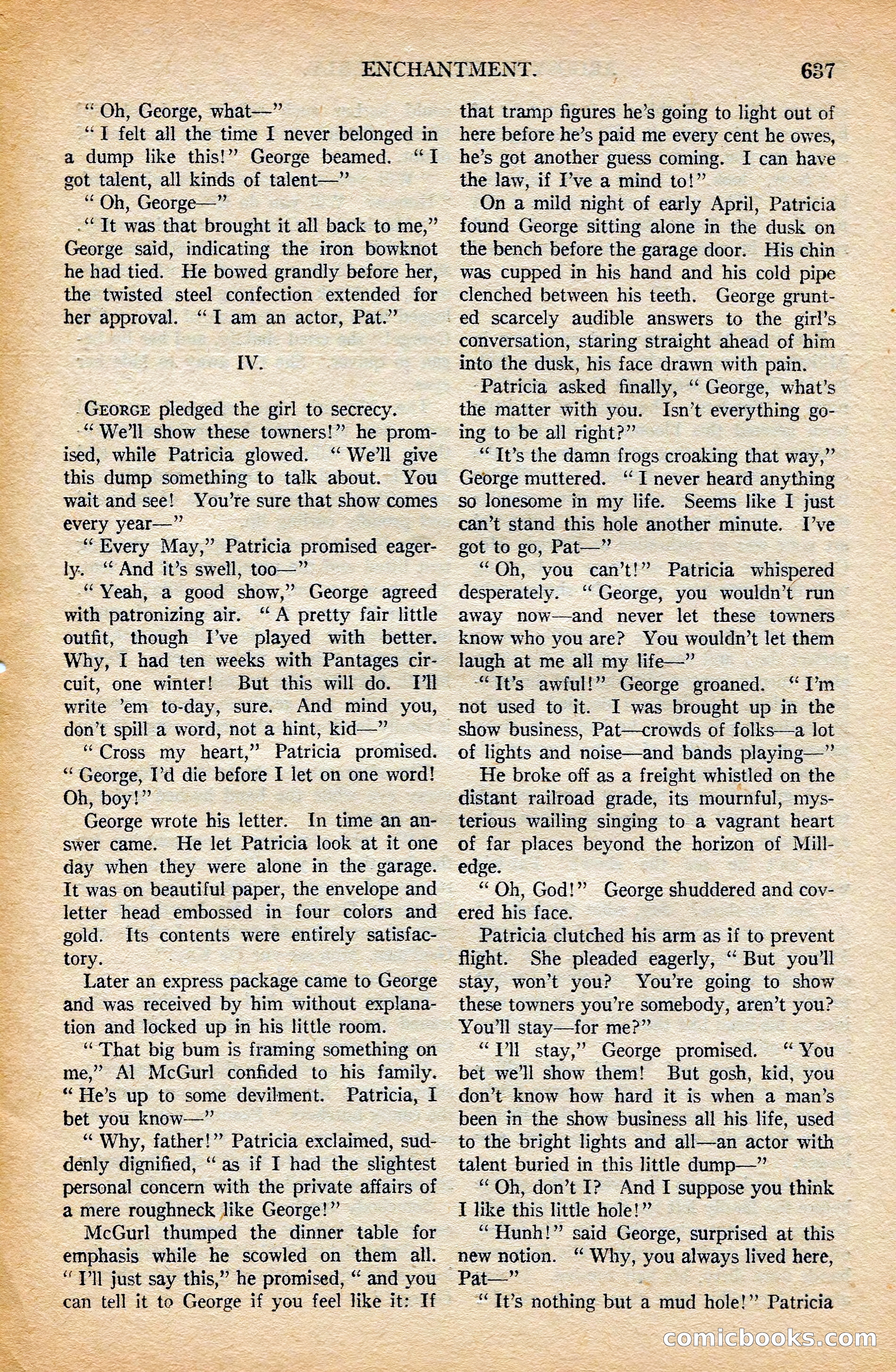 Argosy All-Story Weekly, February 7, 1925 — page 167 of 184