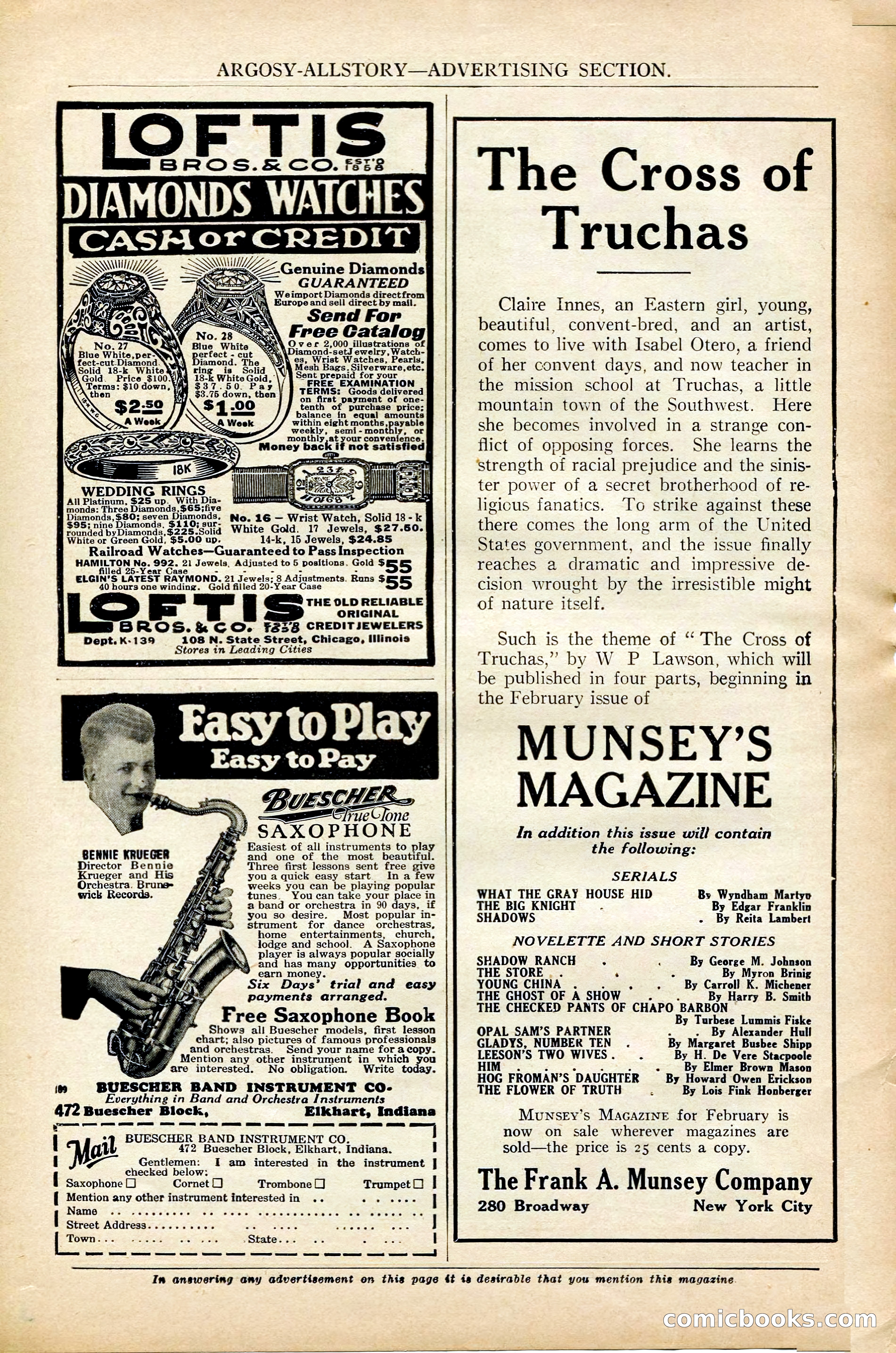 Argosy All-Story Weekly, February 7, 1925 — page 172 of 184