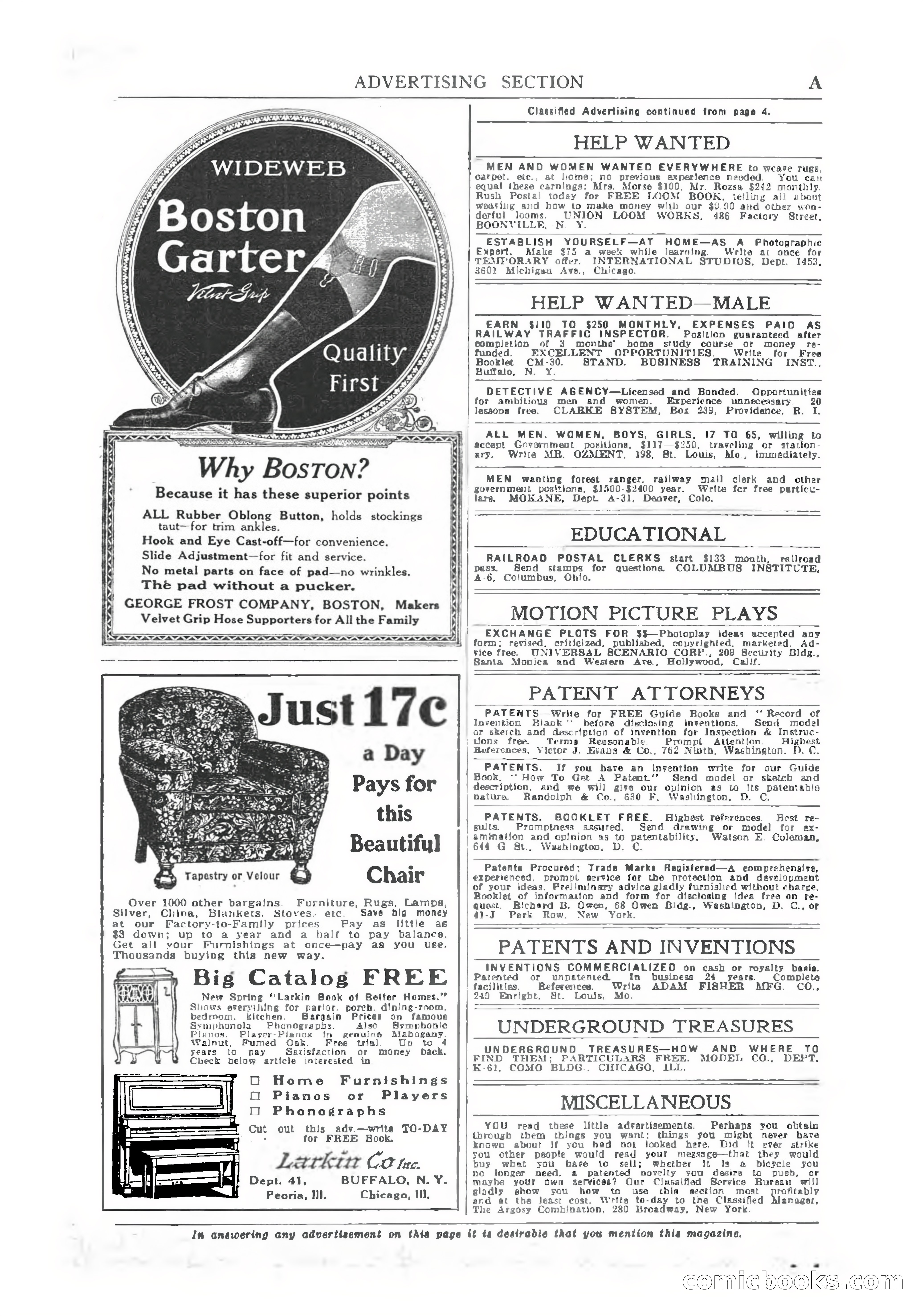 Argosy All-Story Weekly, April 4, 1925 — page 8 of 182