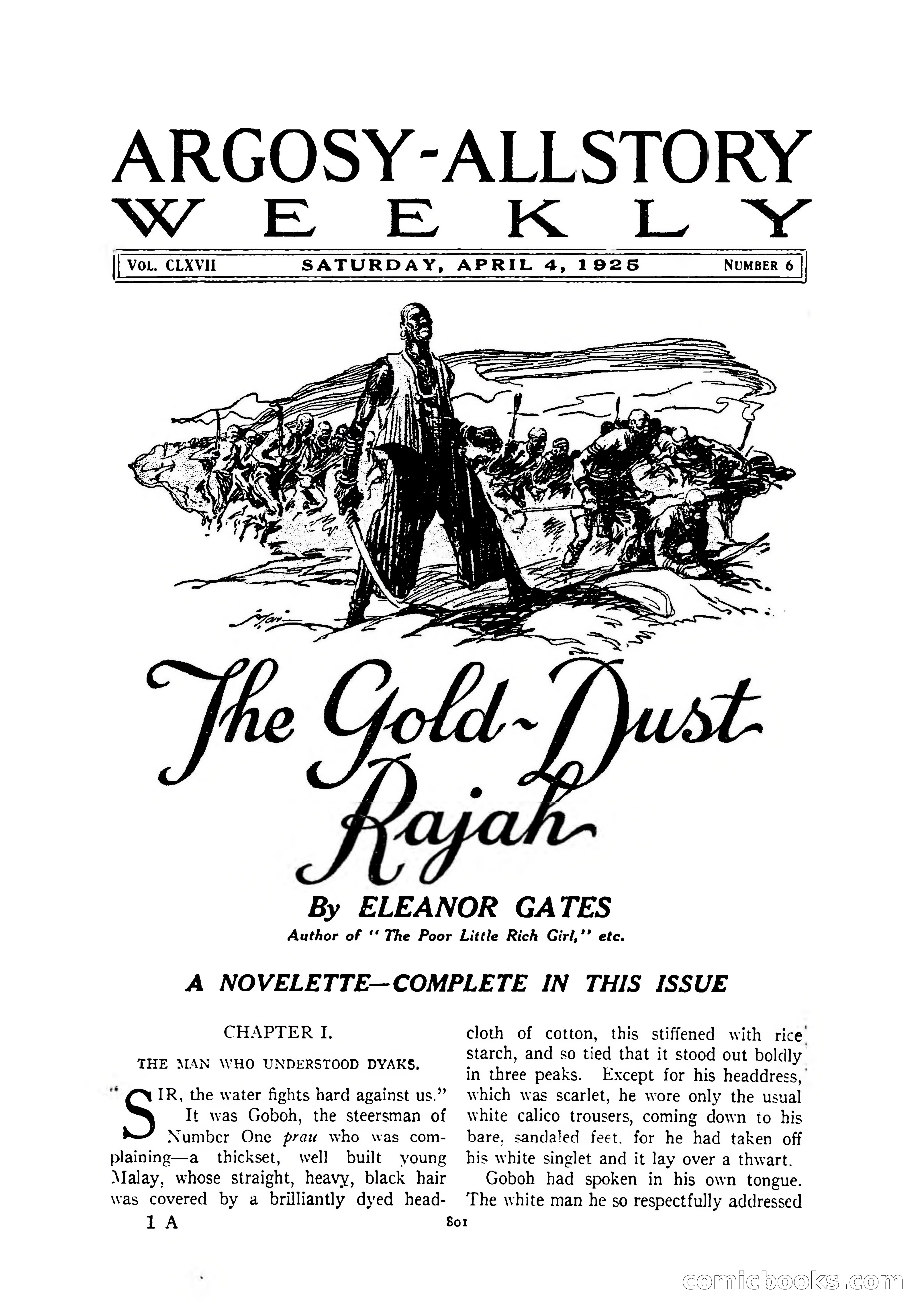 Argosy All-Story Weekly, April 4, 1925 — page 11 of 182