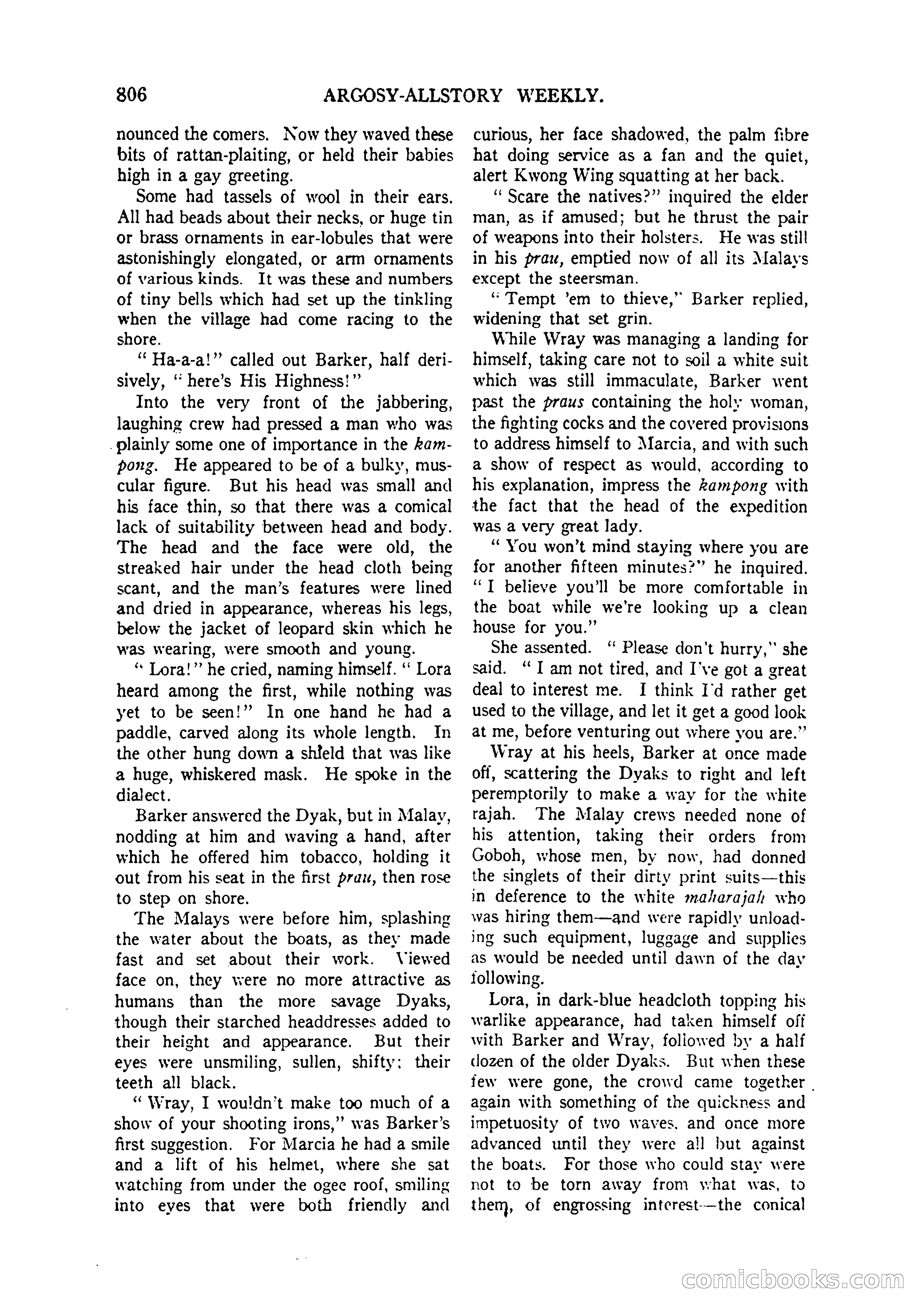 Argosy All-Story Weekly, April 4, 1925 — page 16 of 182