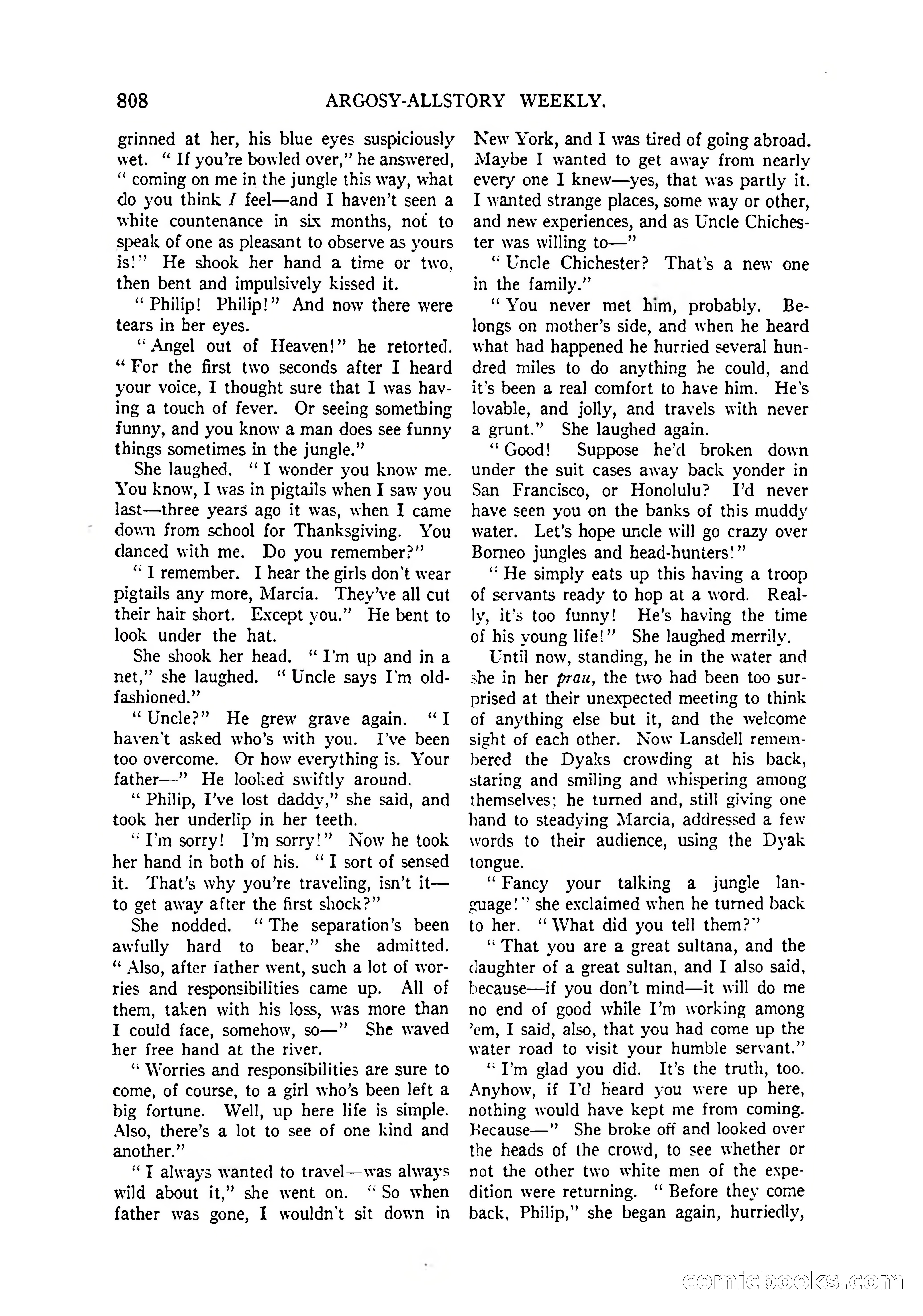 Argosy All-Story Weekly, April 4, 1925 — page 18 of 182