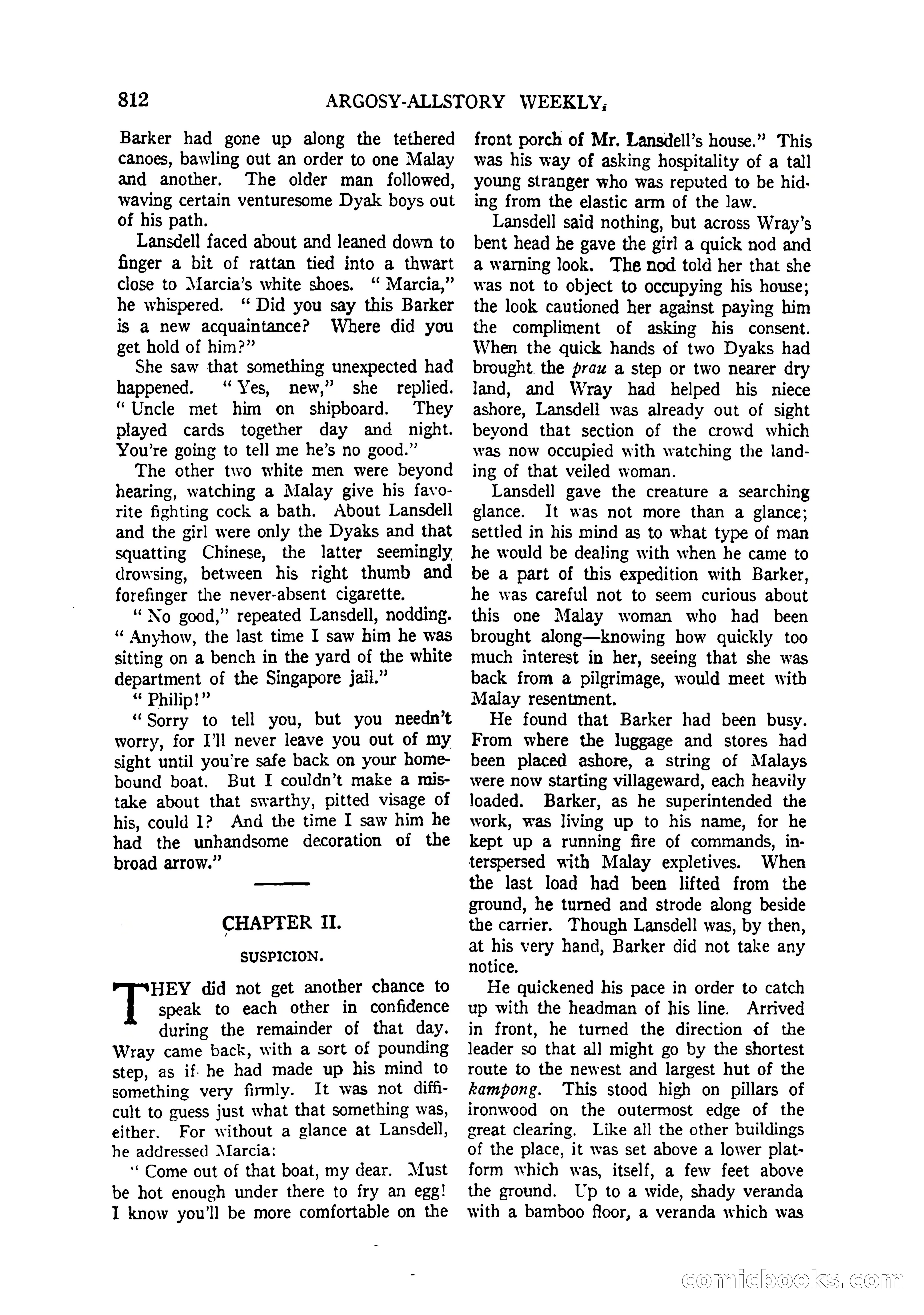 Argosy All-Story Weekly, April 4, 1925 — page 22 of 182