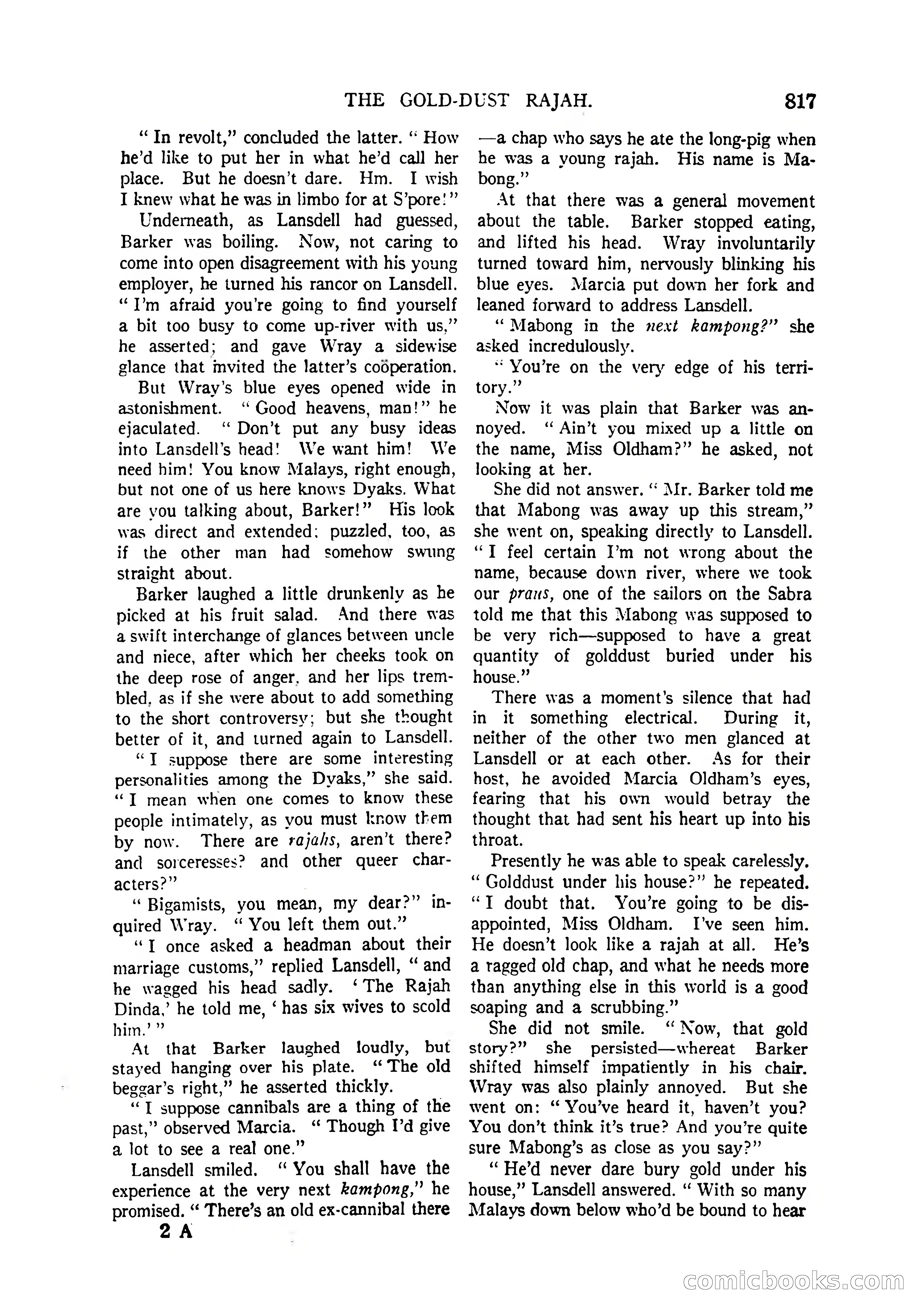 Argosy All-Story Weekly, April 4, 1925 — page 27 of 182