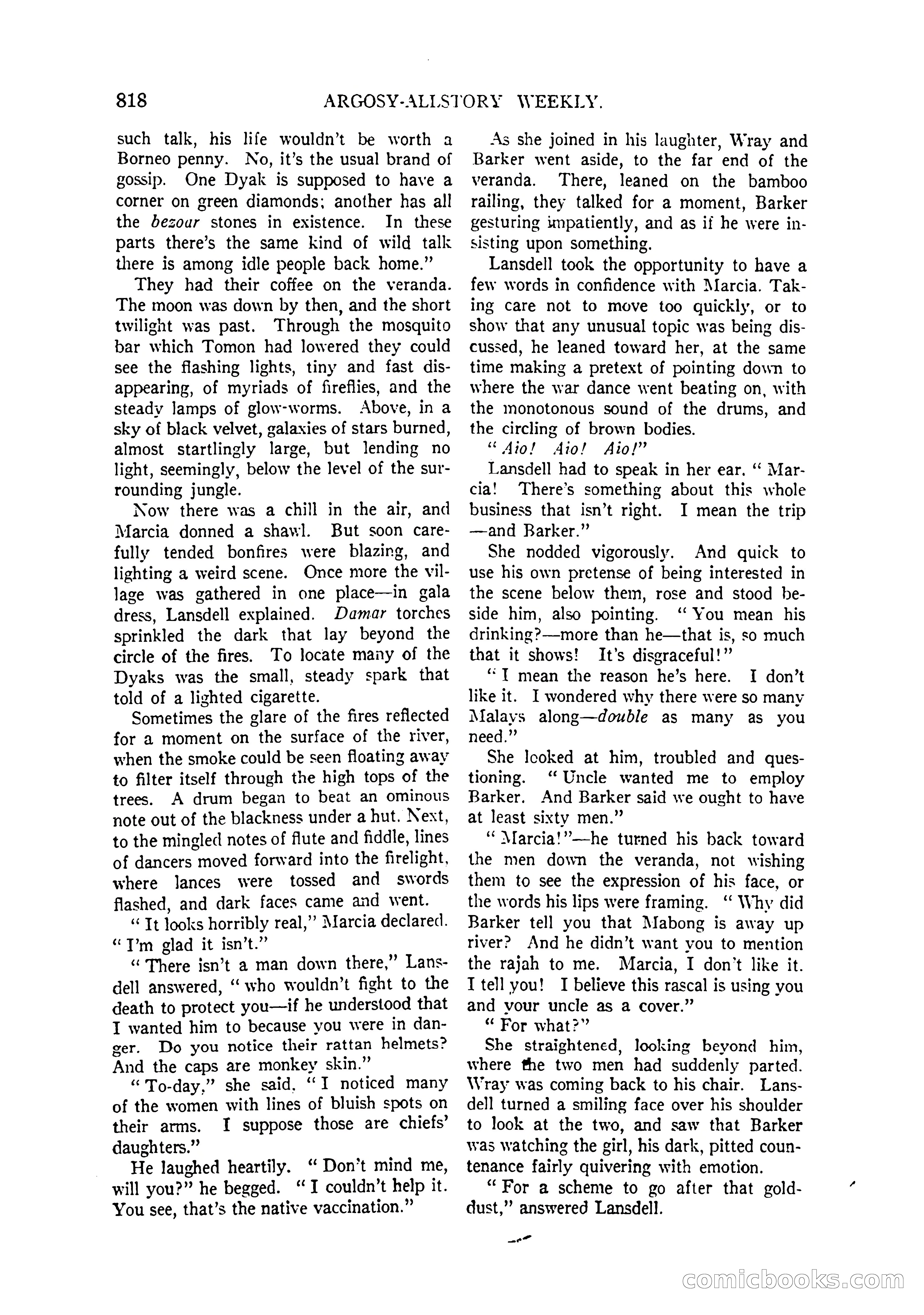 Argosy All-Story Weekly, April 4, 1925 — page 28 of 182