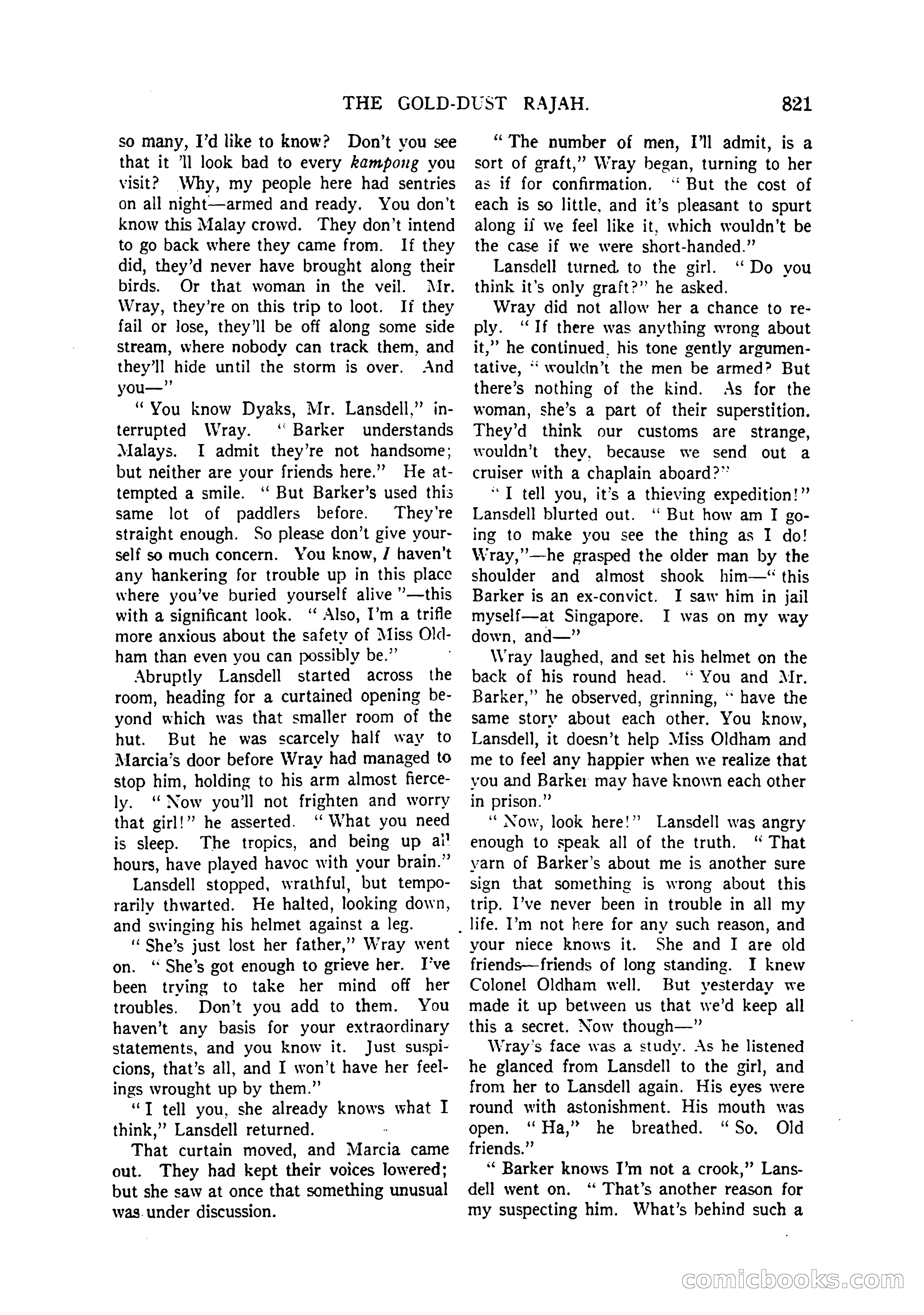 Argosy All-Story Weekly, April 4, 1925 — page 31 of 182