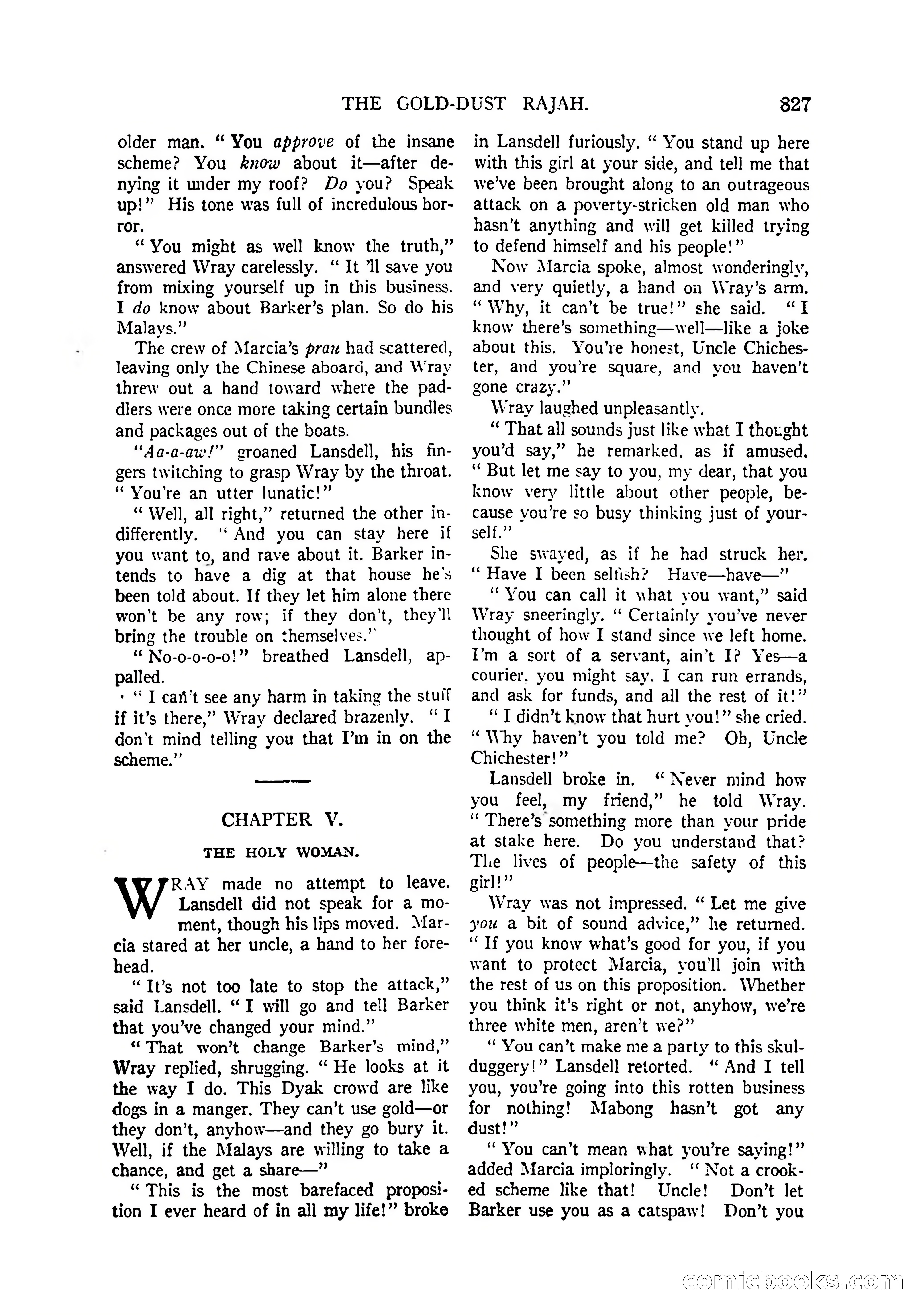 Argosy All-Story Weekly, April 4, 1925 — page 37 of 182