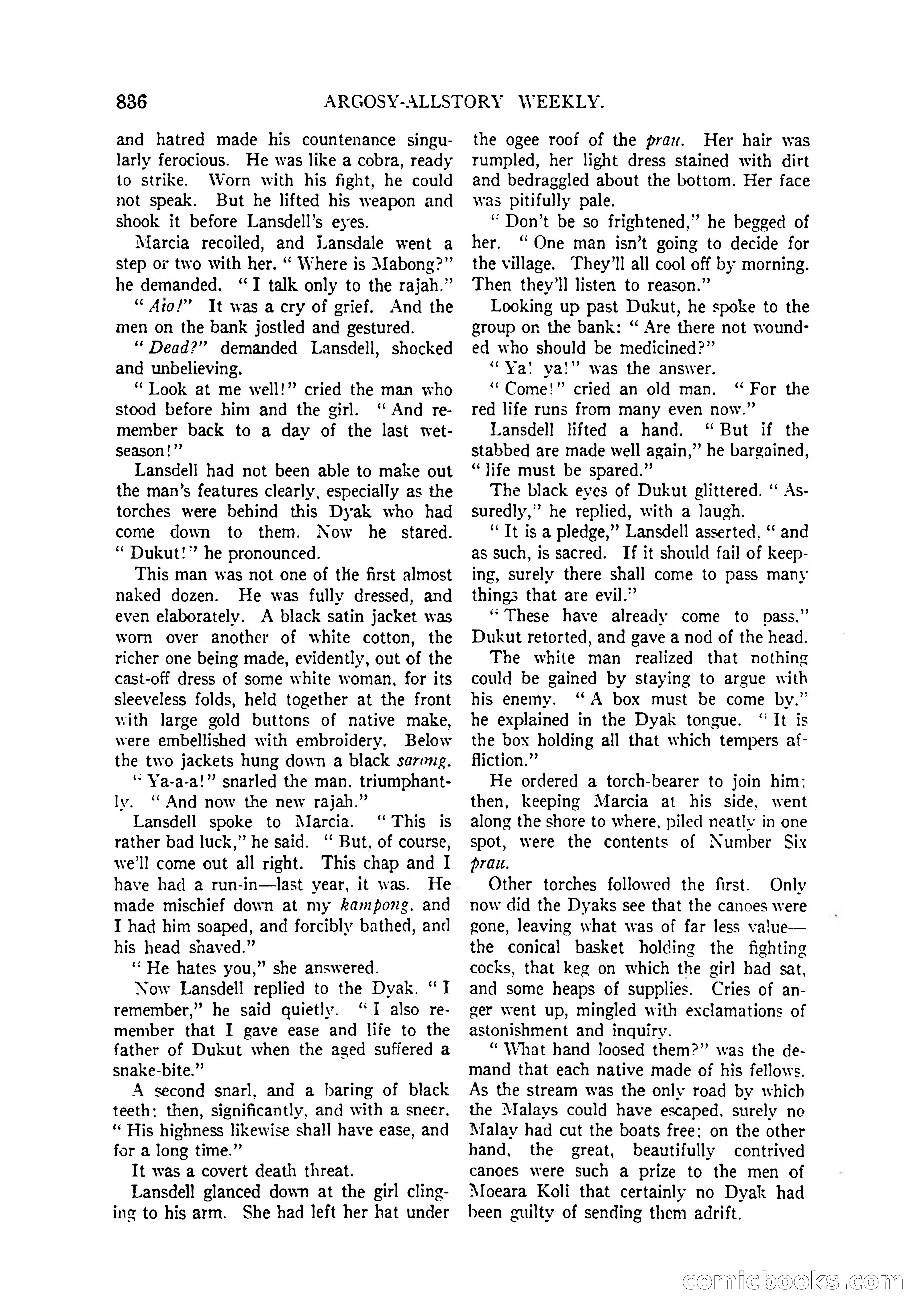 Argosy All-Story Weekly, April 4, 1925 — page 46 of 182
