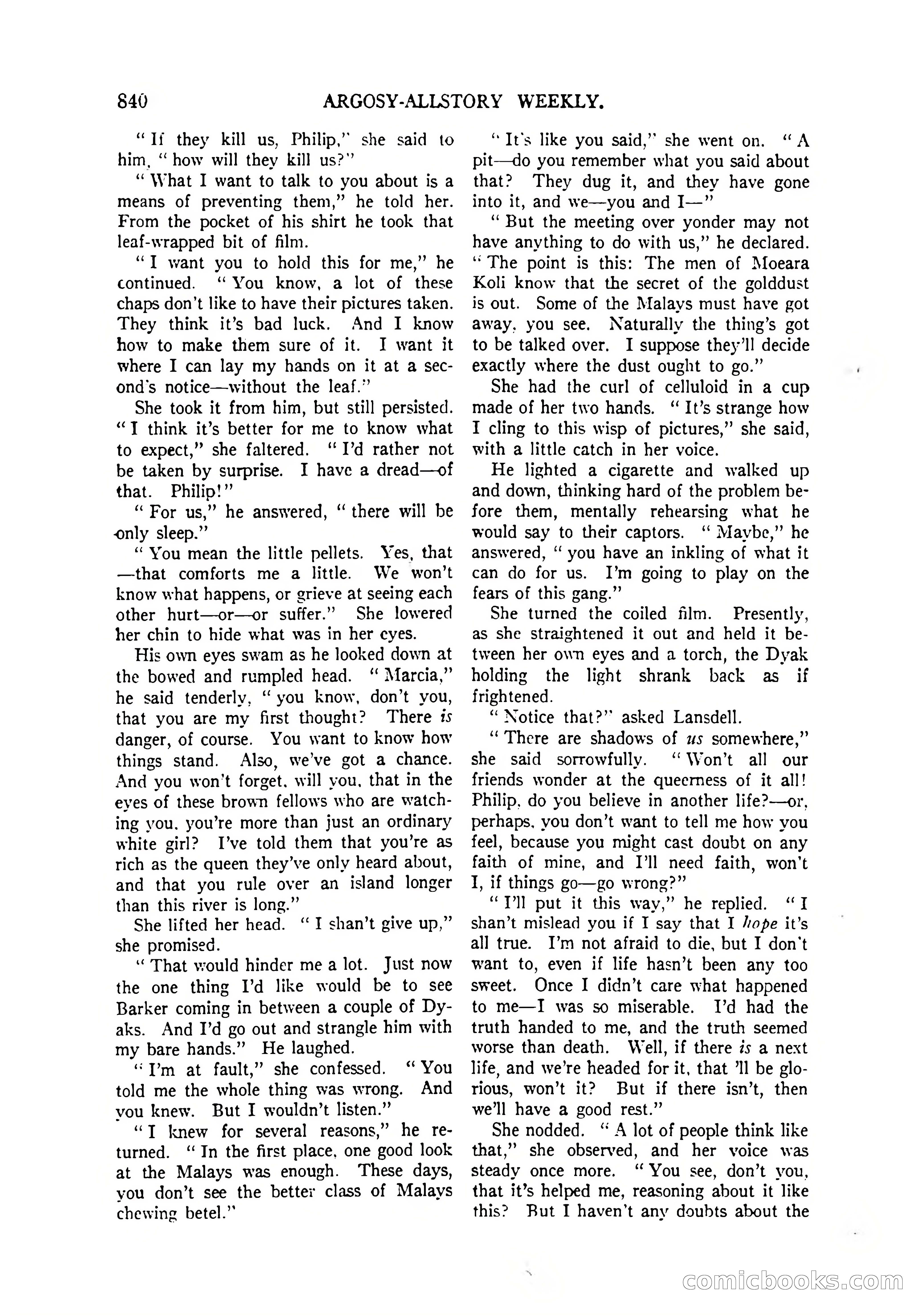 Argosy All-Story Weekly, April 4, 1925 — page 50 of 182