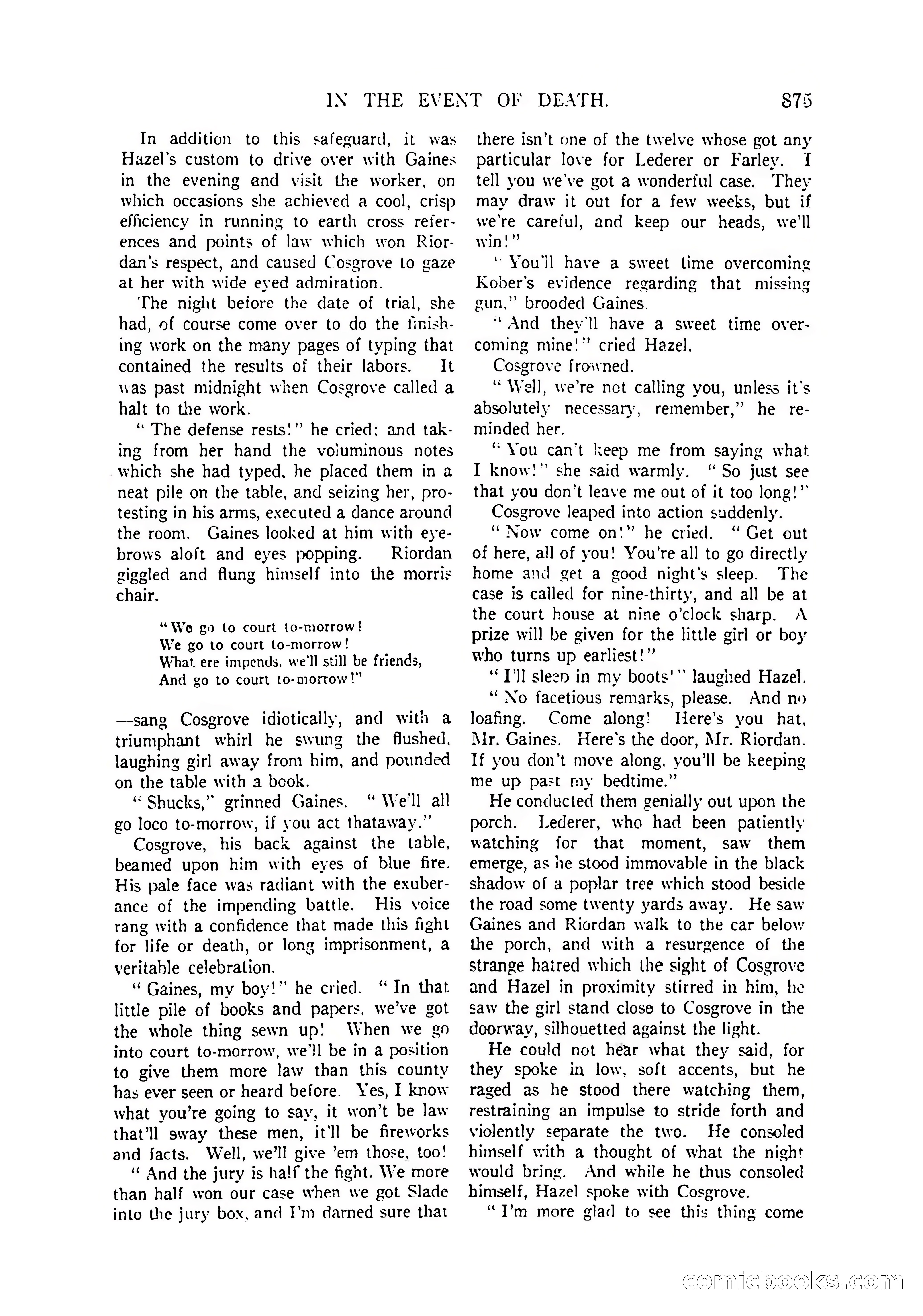 Argosy All-Story Weekly, April 4, 1925 — page 85 of 182