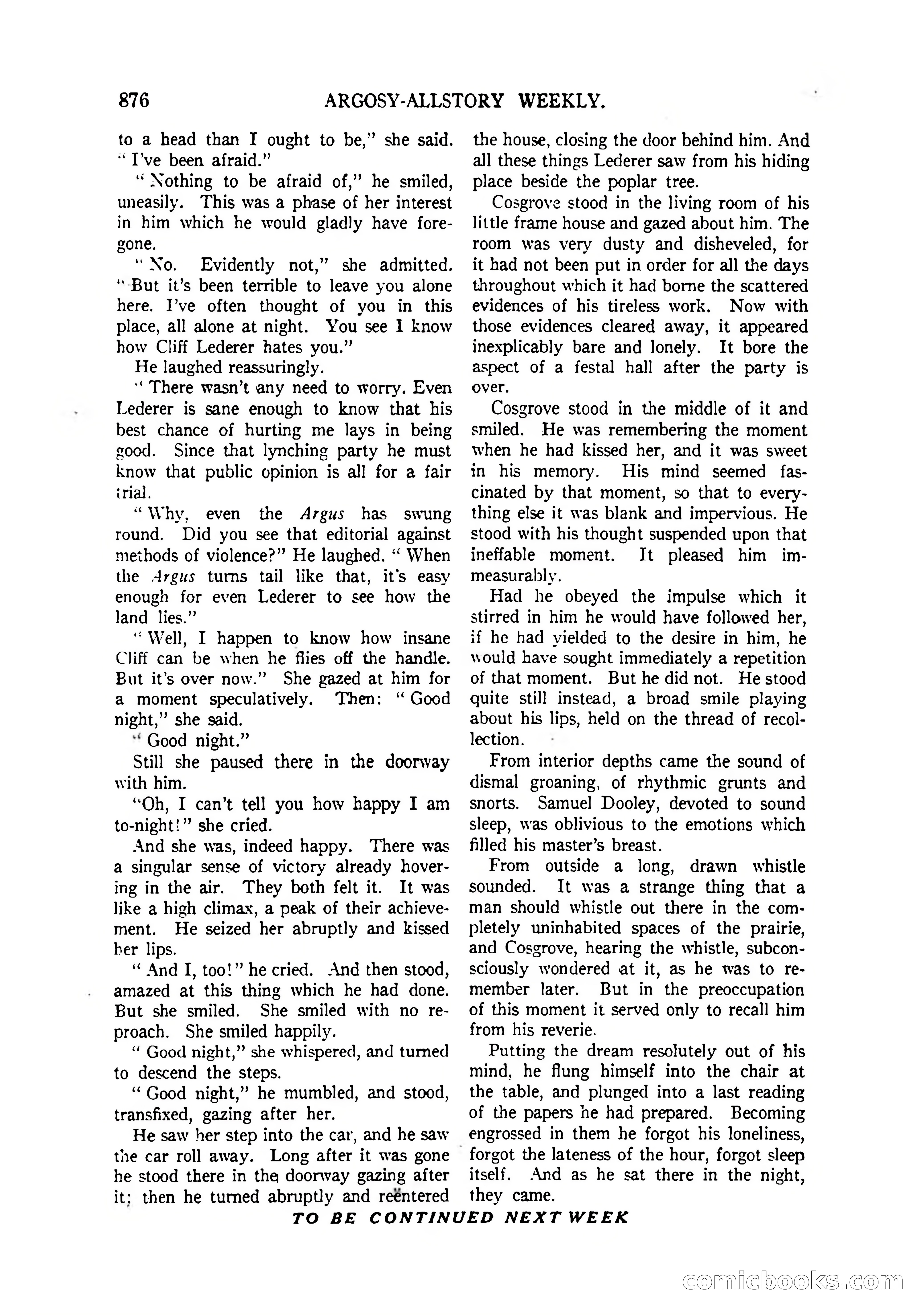 Argosy All-Story Weekly, April 4, 1925 — page 86 of 182