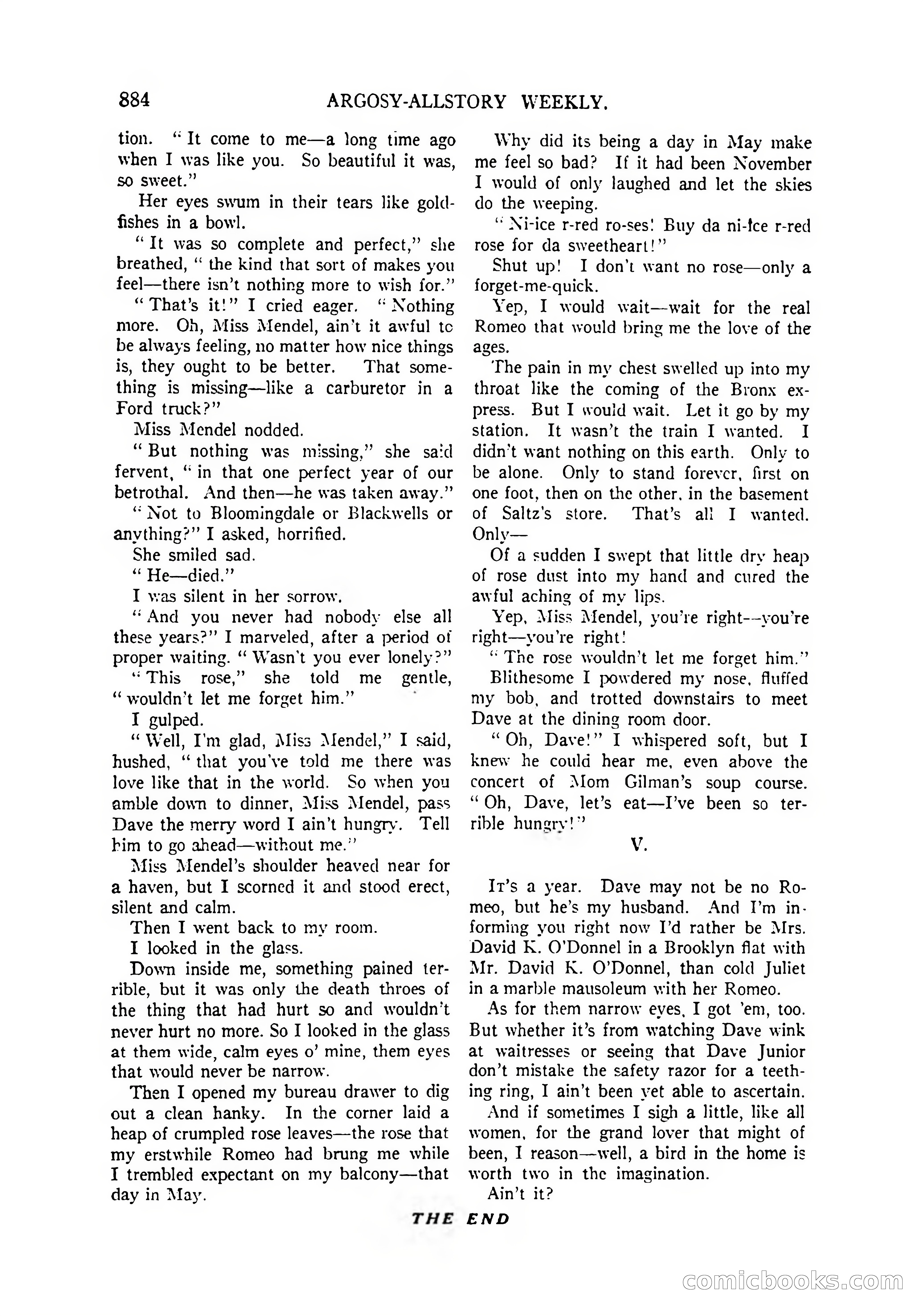 Argosy All-Story Weekly, April 4, 1925 — page 94 of 182
