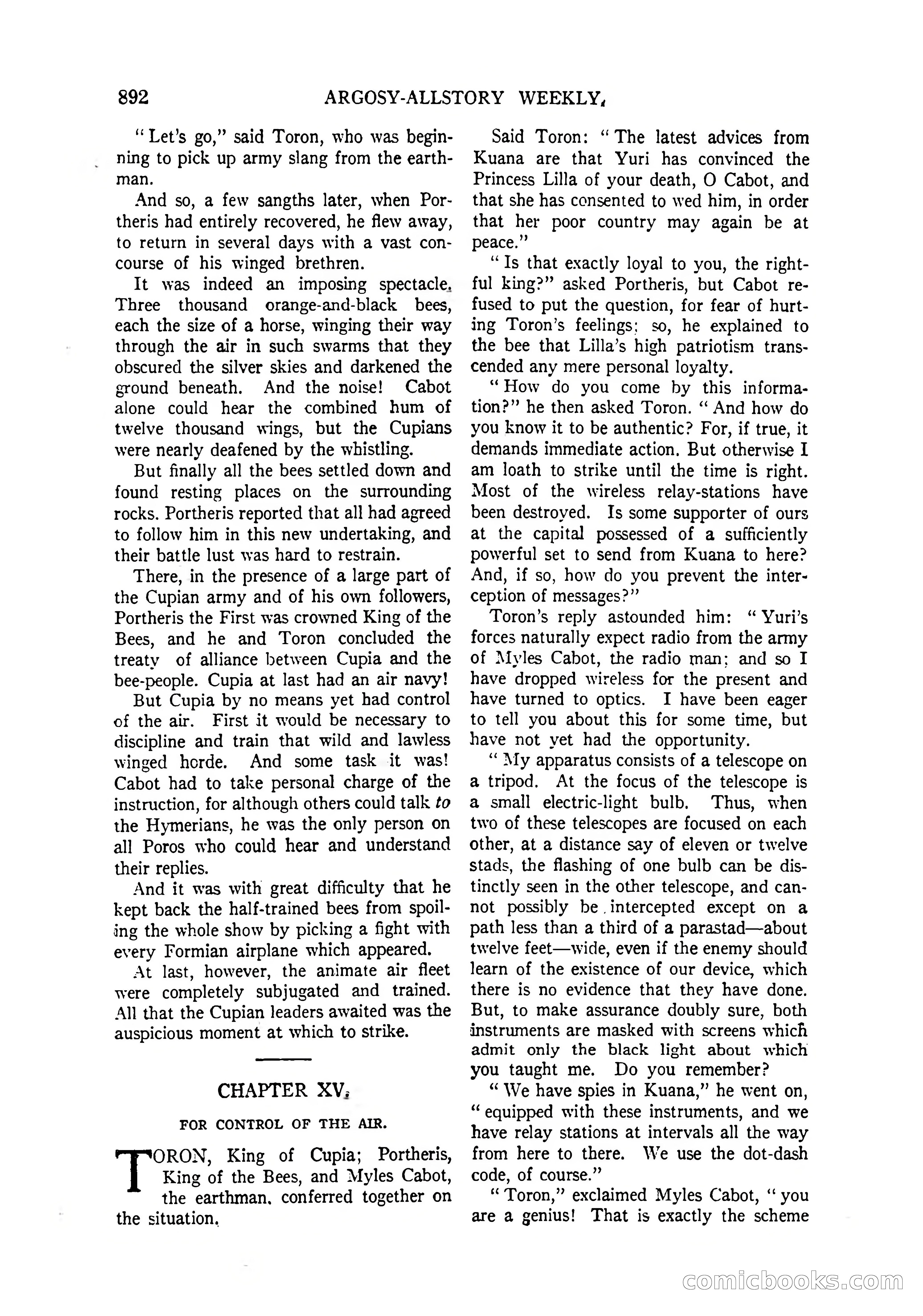 Argosy All-Story Weekly, April 4, 1925 — page 102 of 182