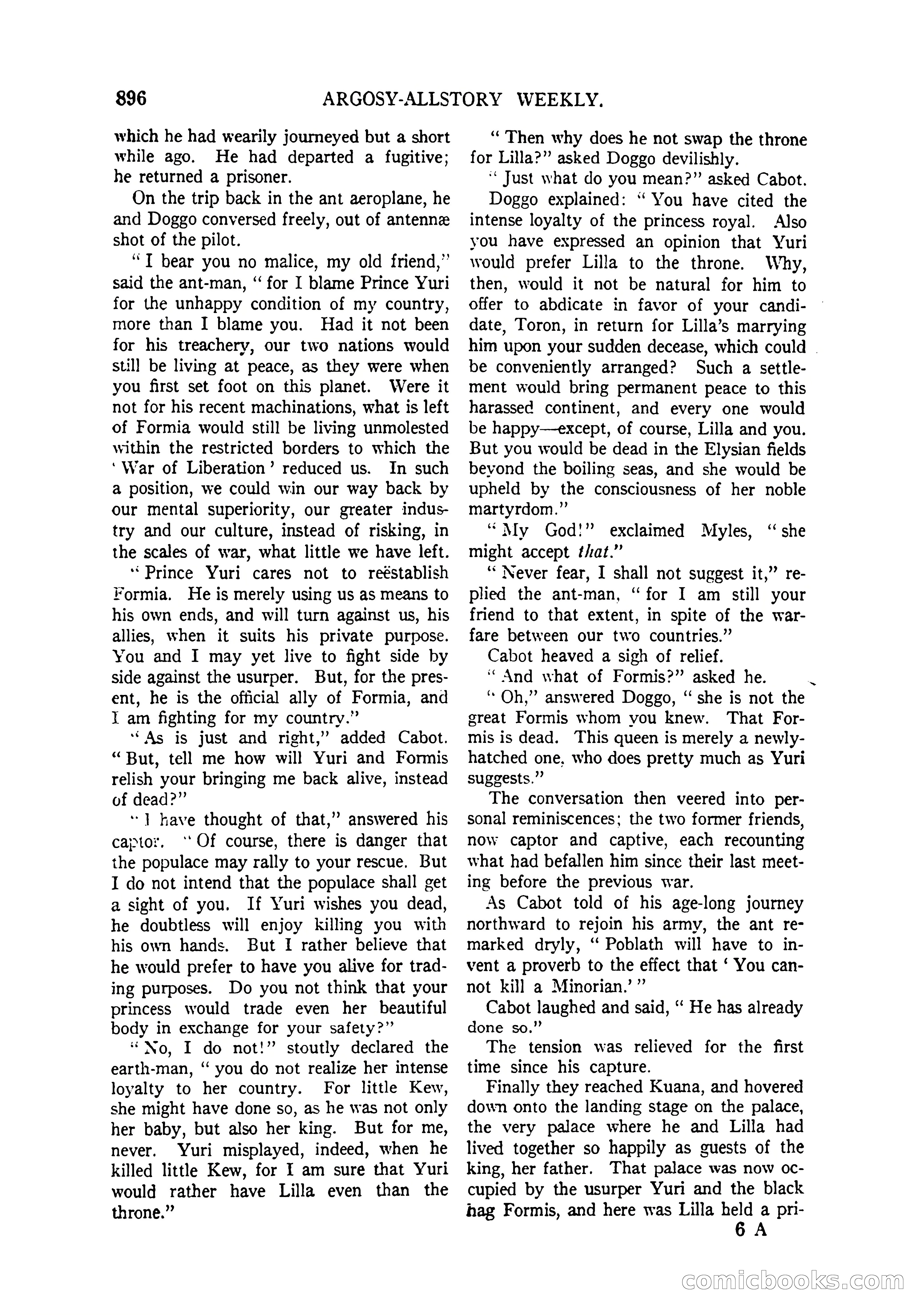 Argosy All-Story Weekly, April 4, 1925 — page 106 of 182