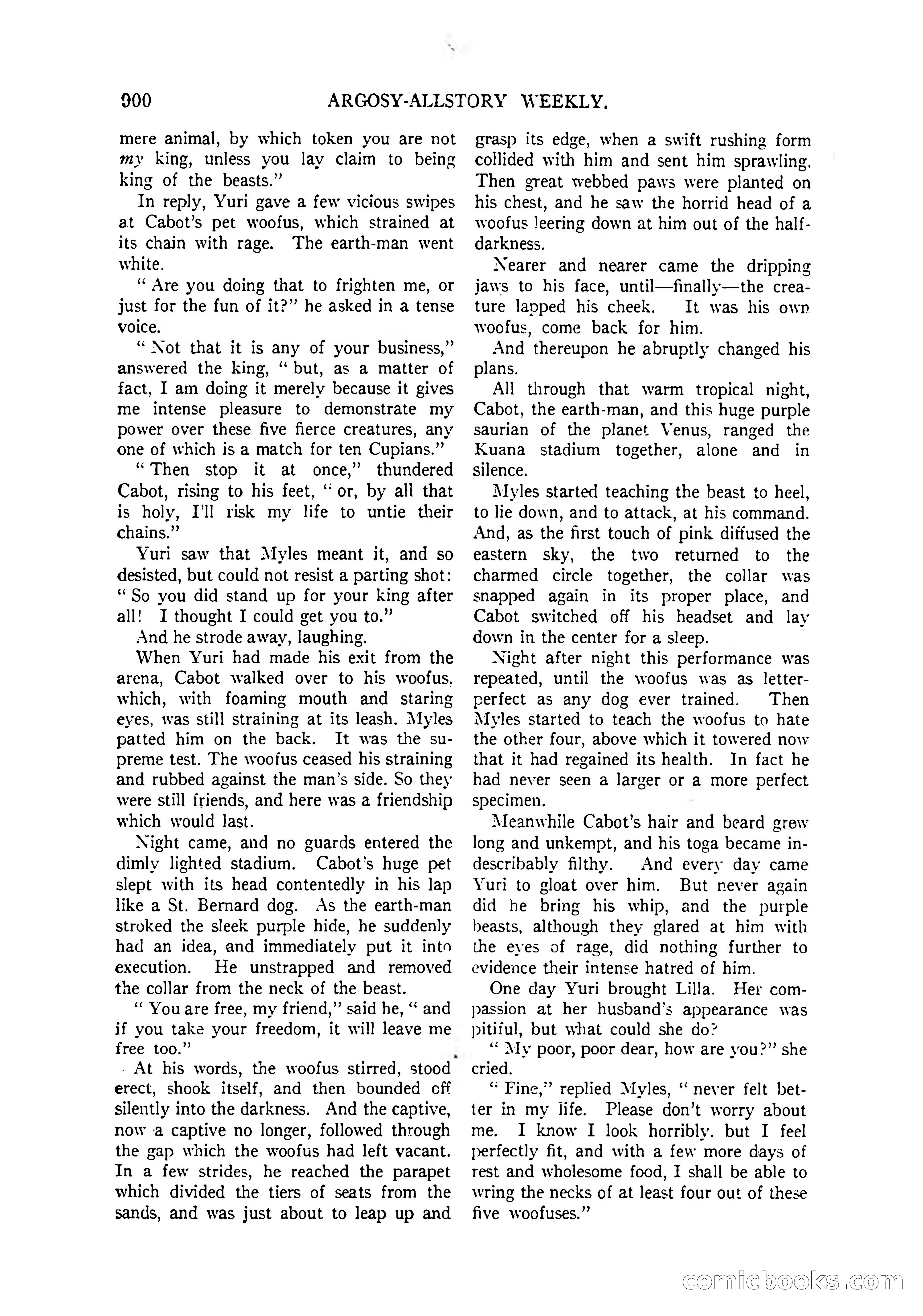 Argosy All-Story Weekly, April 4, 1925 — page 110 of 182