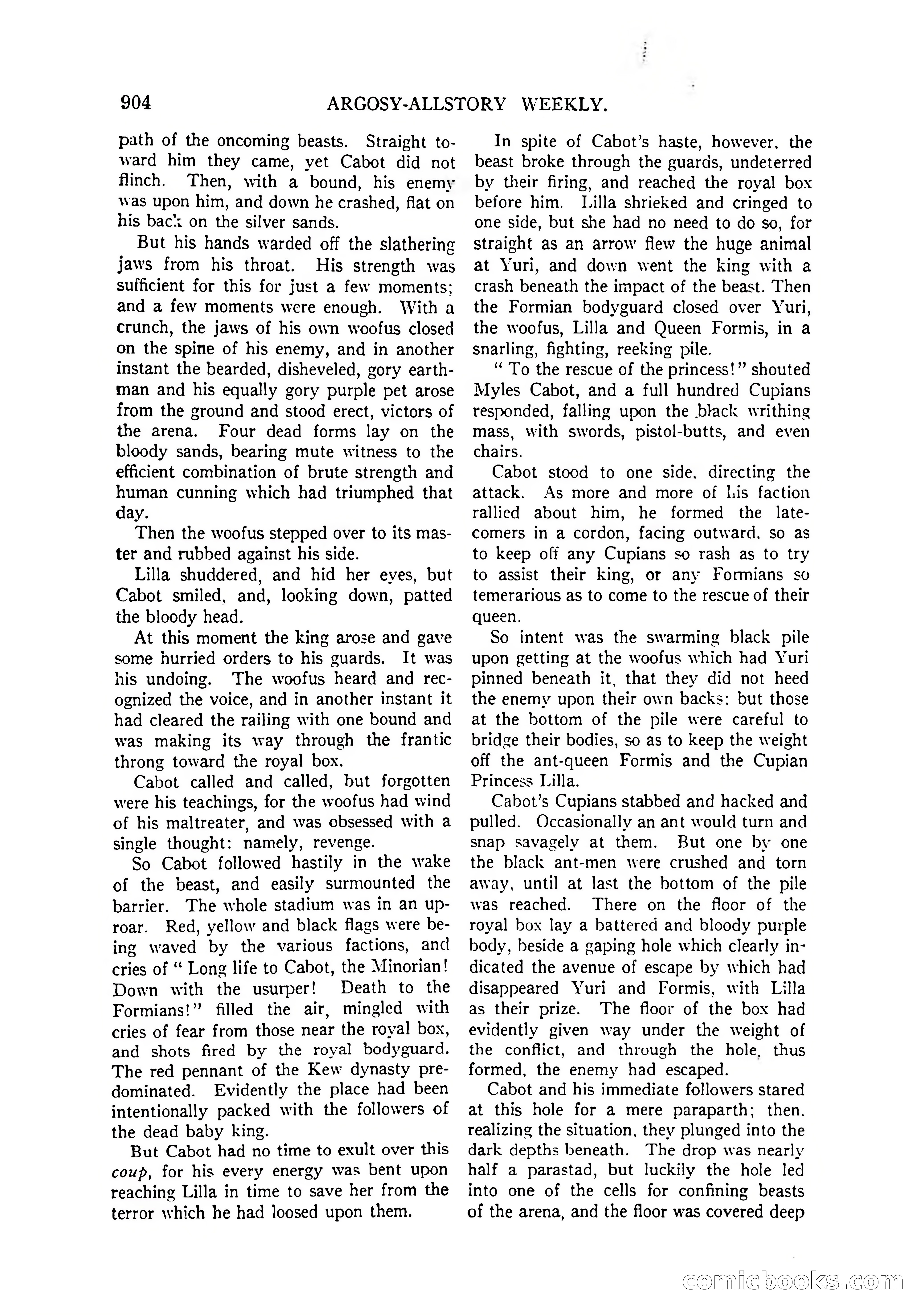 Argosy All-Story Weekly, April 4, 1925 — page 114 of 182