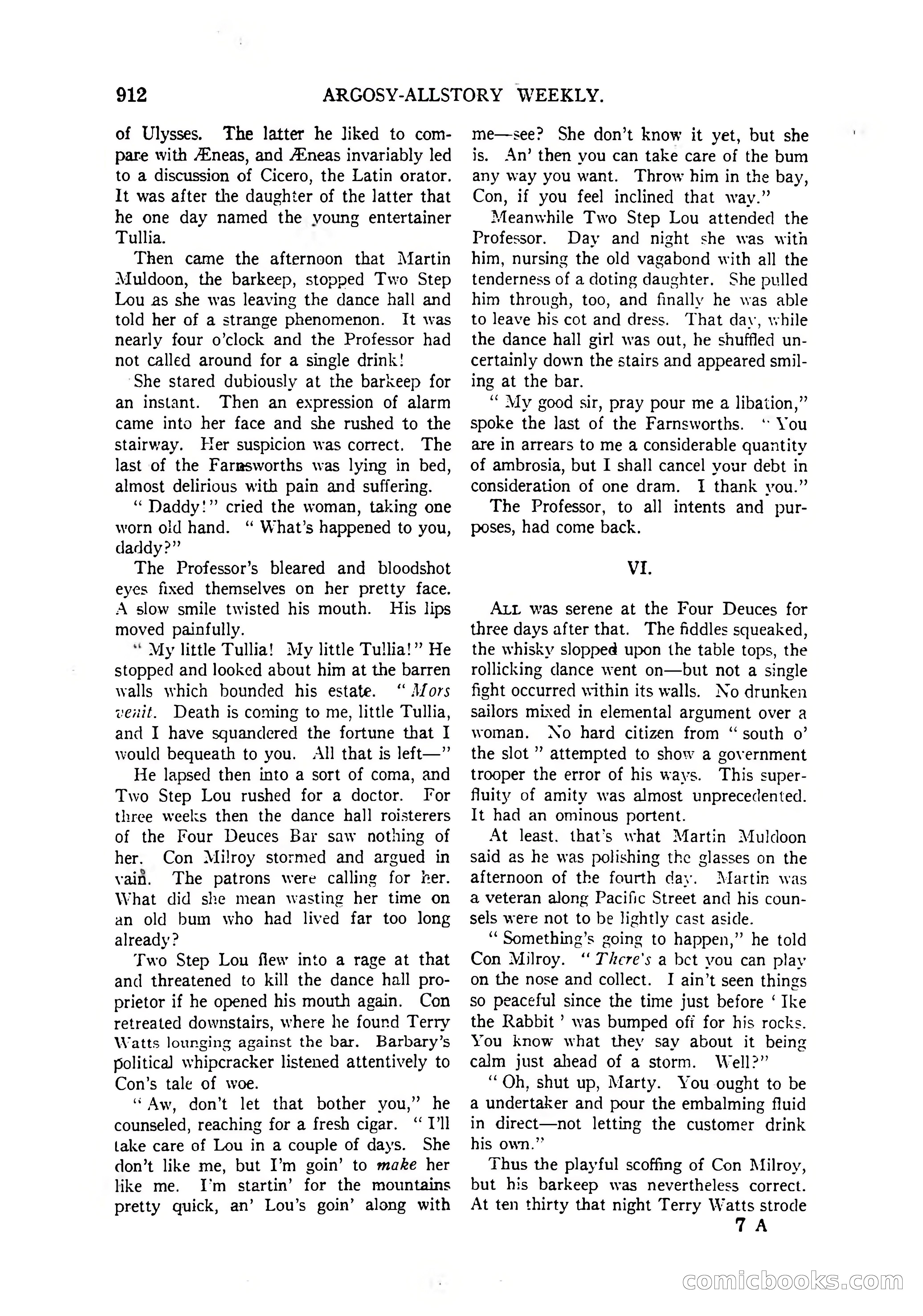 Argosy All-Story Weekly, April 4, 1925 — page 122 of 182